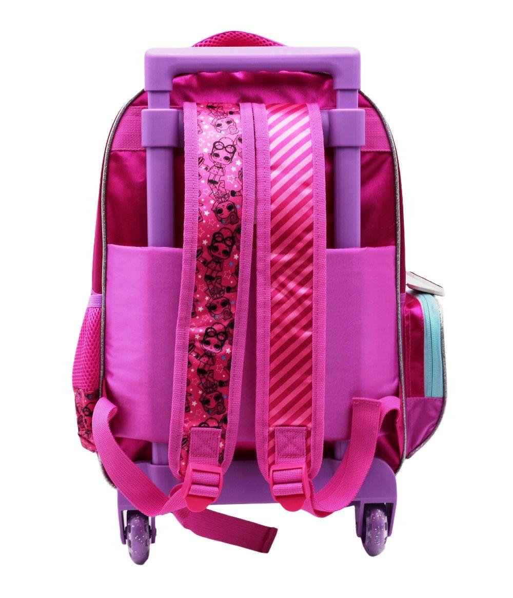 Mochila Con Ruedas Satin-Lentejuelas Lol 15"-4