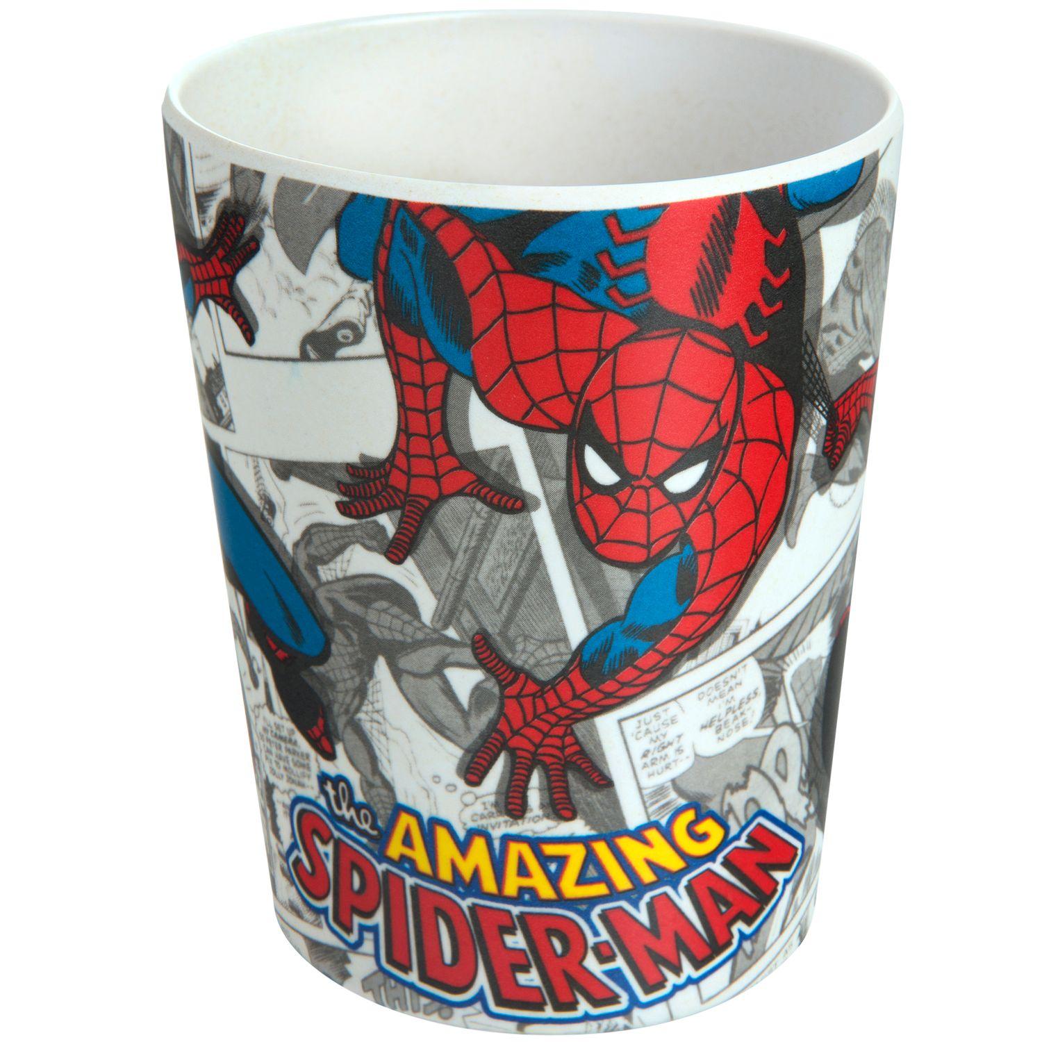 Vaso Infantil Spiderman Material Ecologico-0