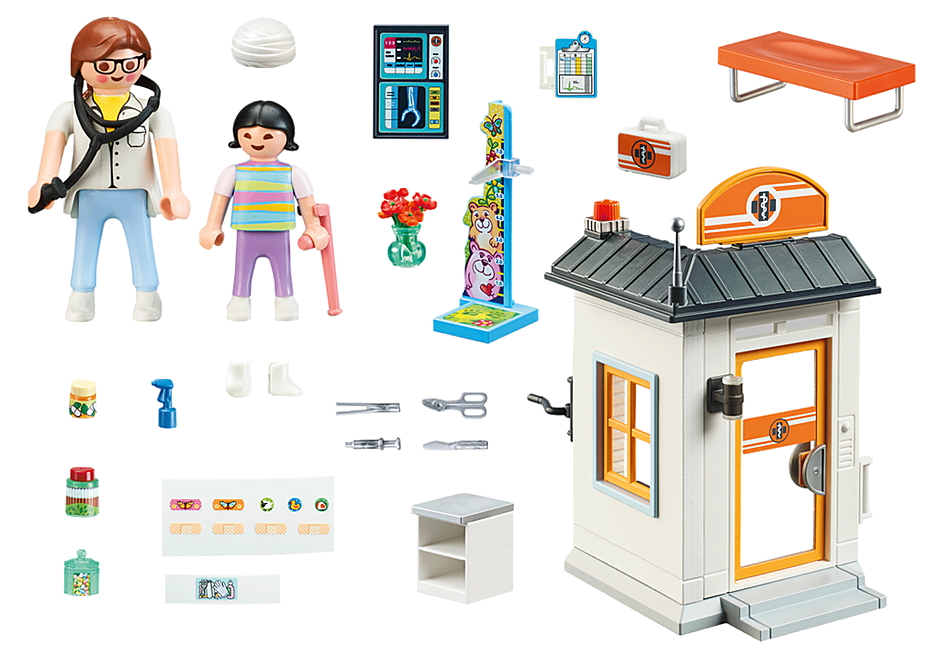 Playmobil Starter Pack City Life Pediatra - 70818-1