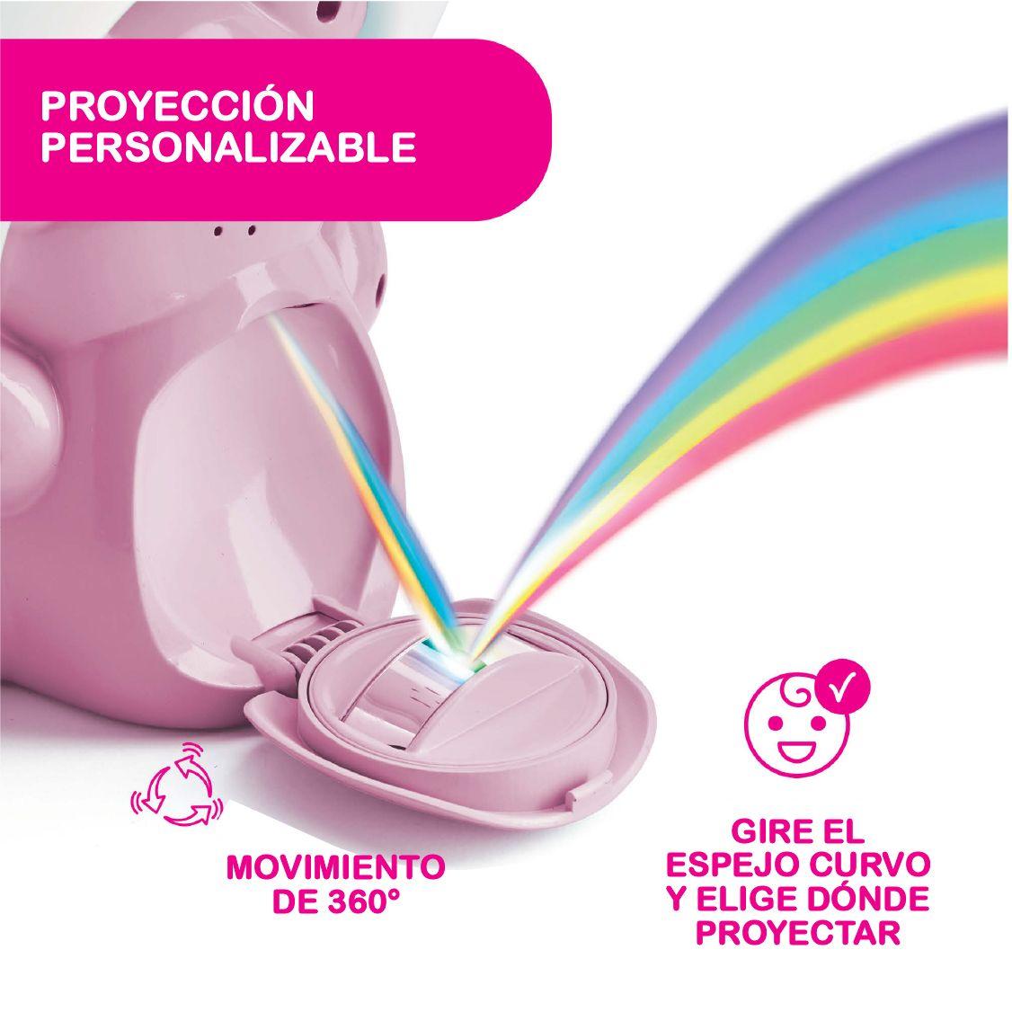 Proyector Osito Arcoiris de Chicco Rosado-3