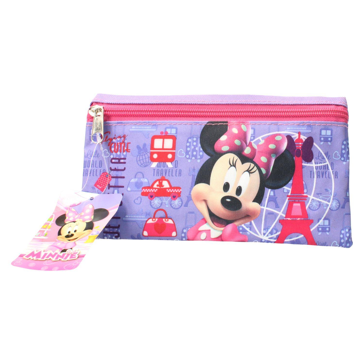 Estuche Minnie Mouse Morada-0