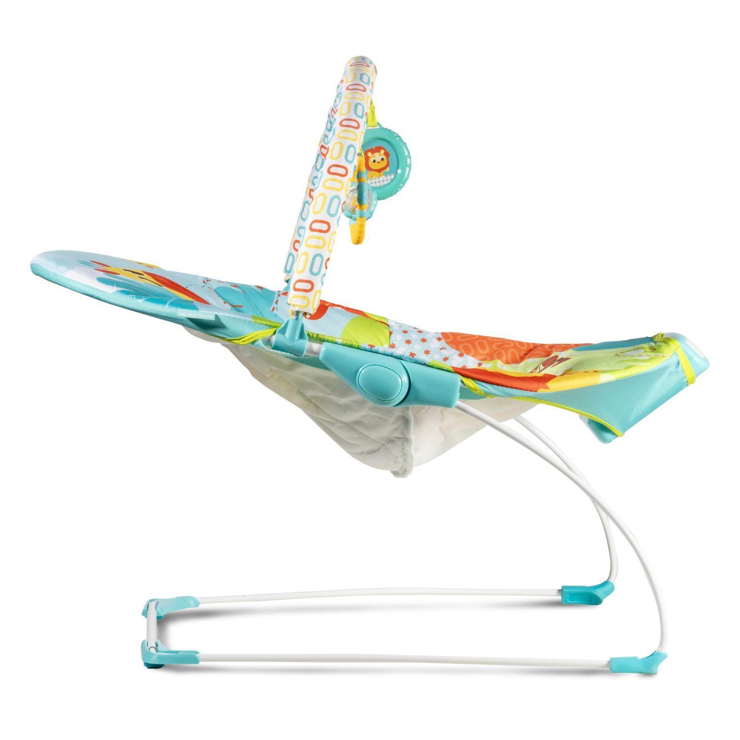 Silla Nido Pikaboo Tipo Bouncer Selva Azul-2