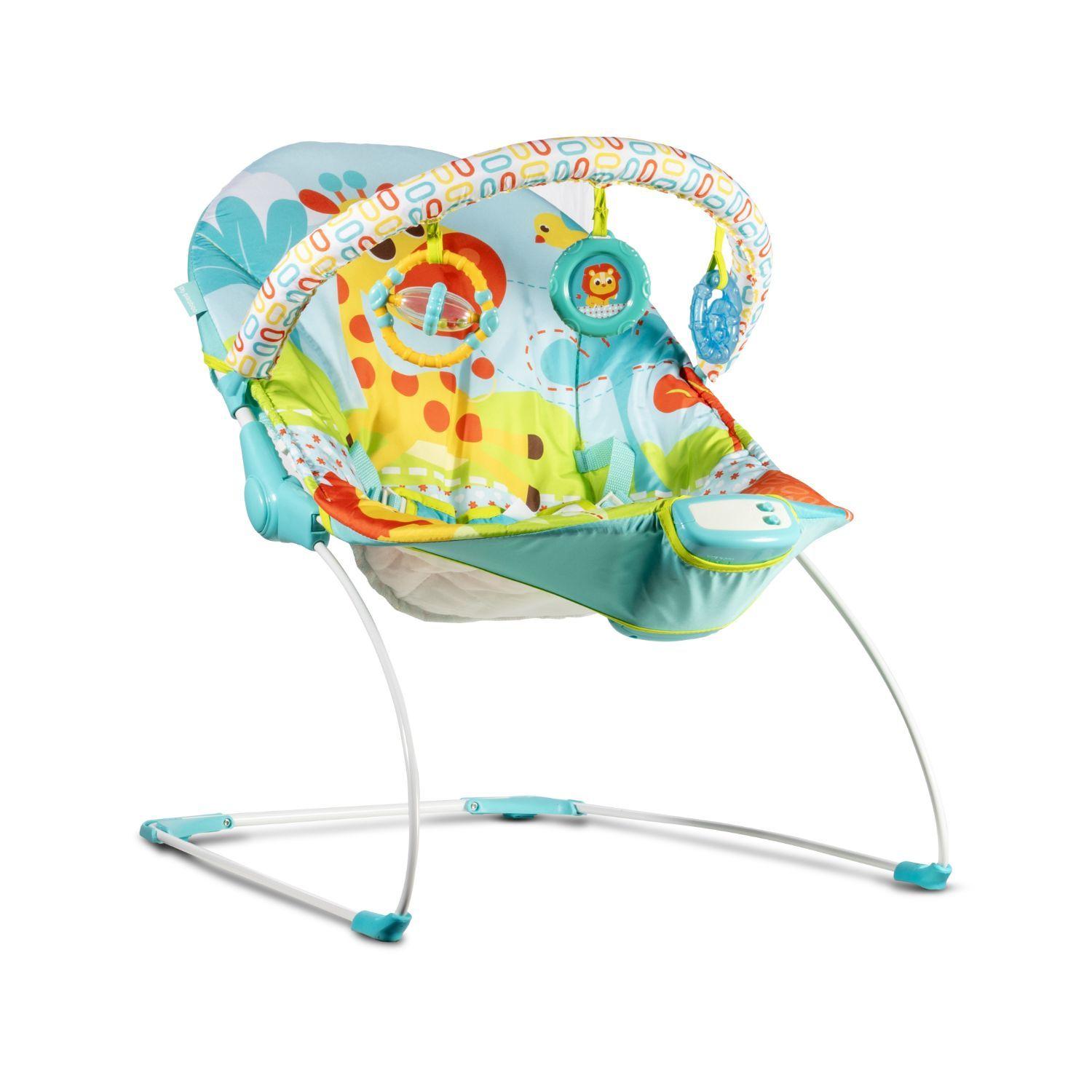 Silla Nido Pikaboo Tipo Bouncer Selva Azul-6