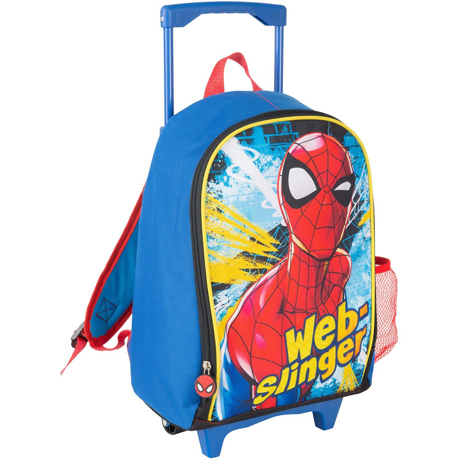 Mochila Eco-14 C/Ruedas Spiderman-1