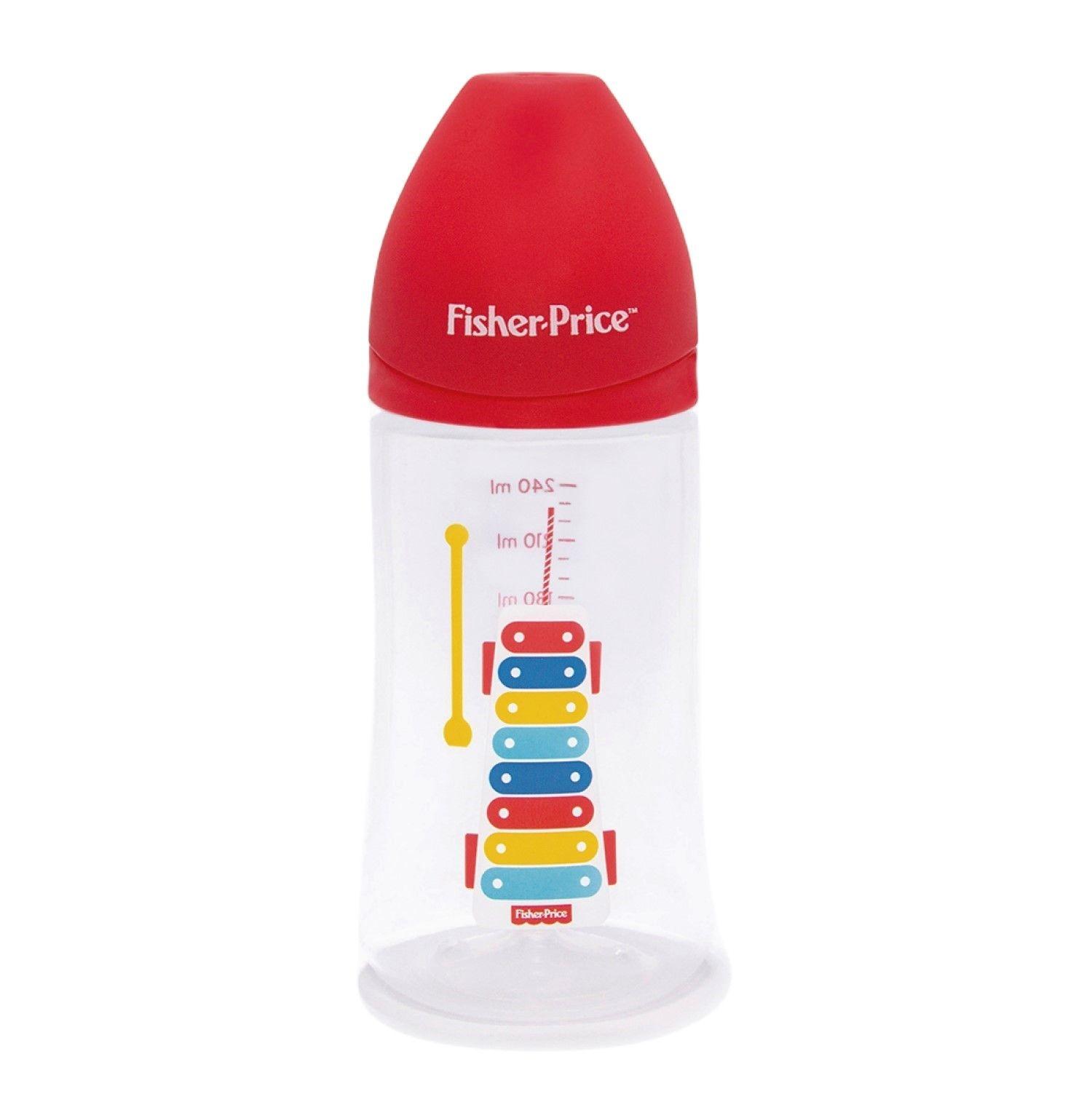 Mamadera Anticólicos Fisher Price 240 Ml Rojo-0