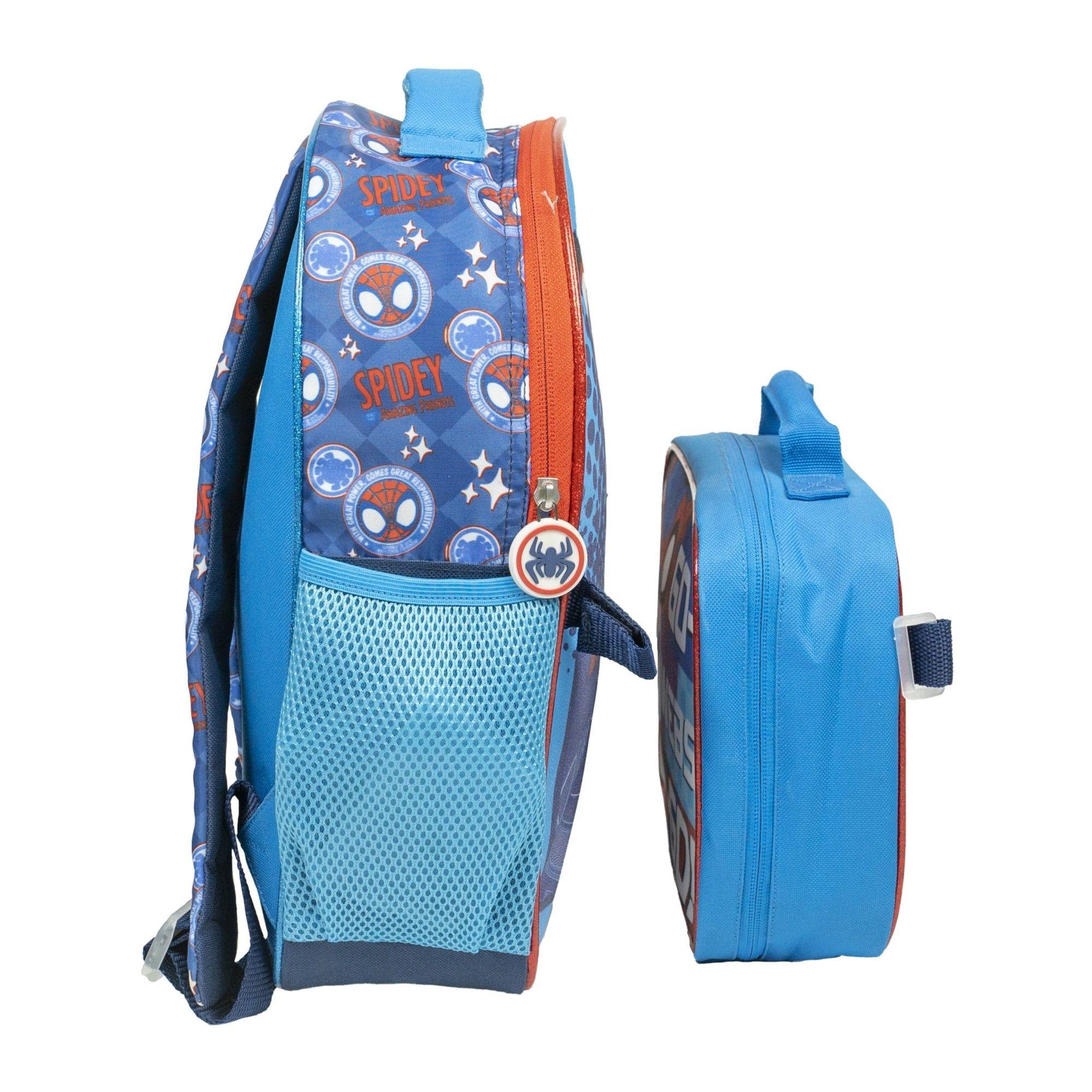 Mochila Con Lonchera Spidey-1