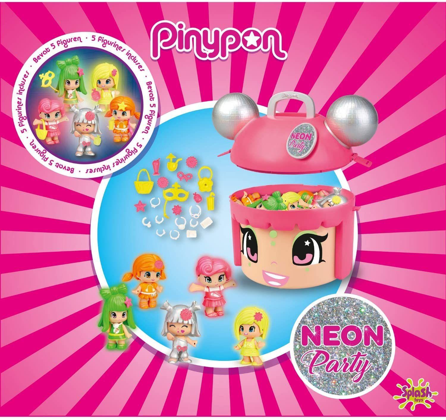 Pack Cabeza Grande Pinypon Mix Is Max Neon Party-4