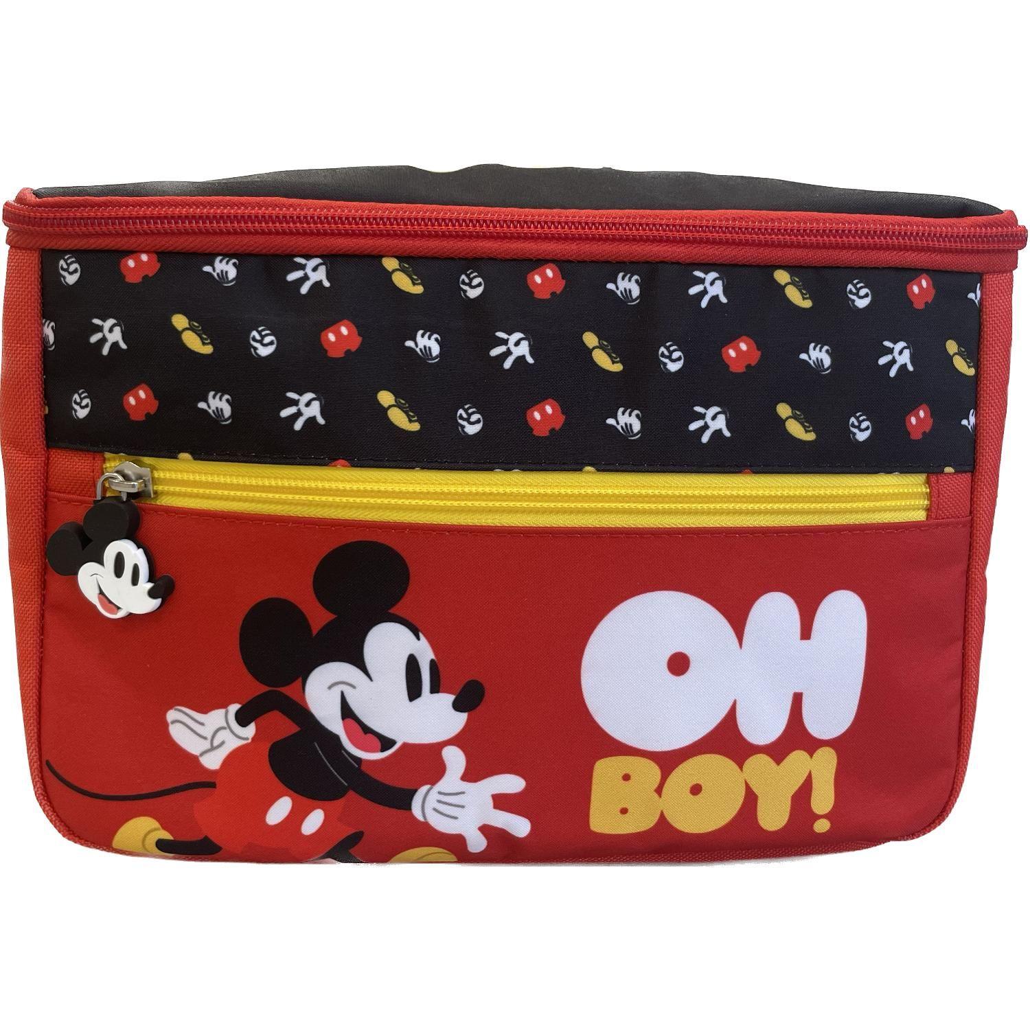 Lonchera Infantil Cuadrada Mickey-1