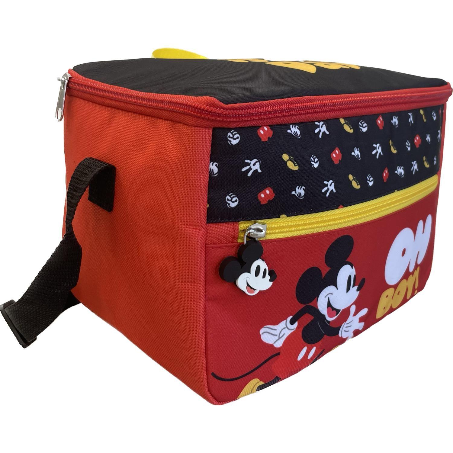 Lonchera Infantil Cuadrada Mickey-3