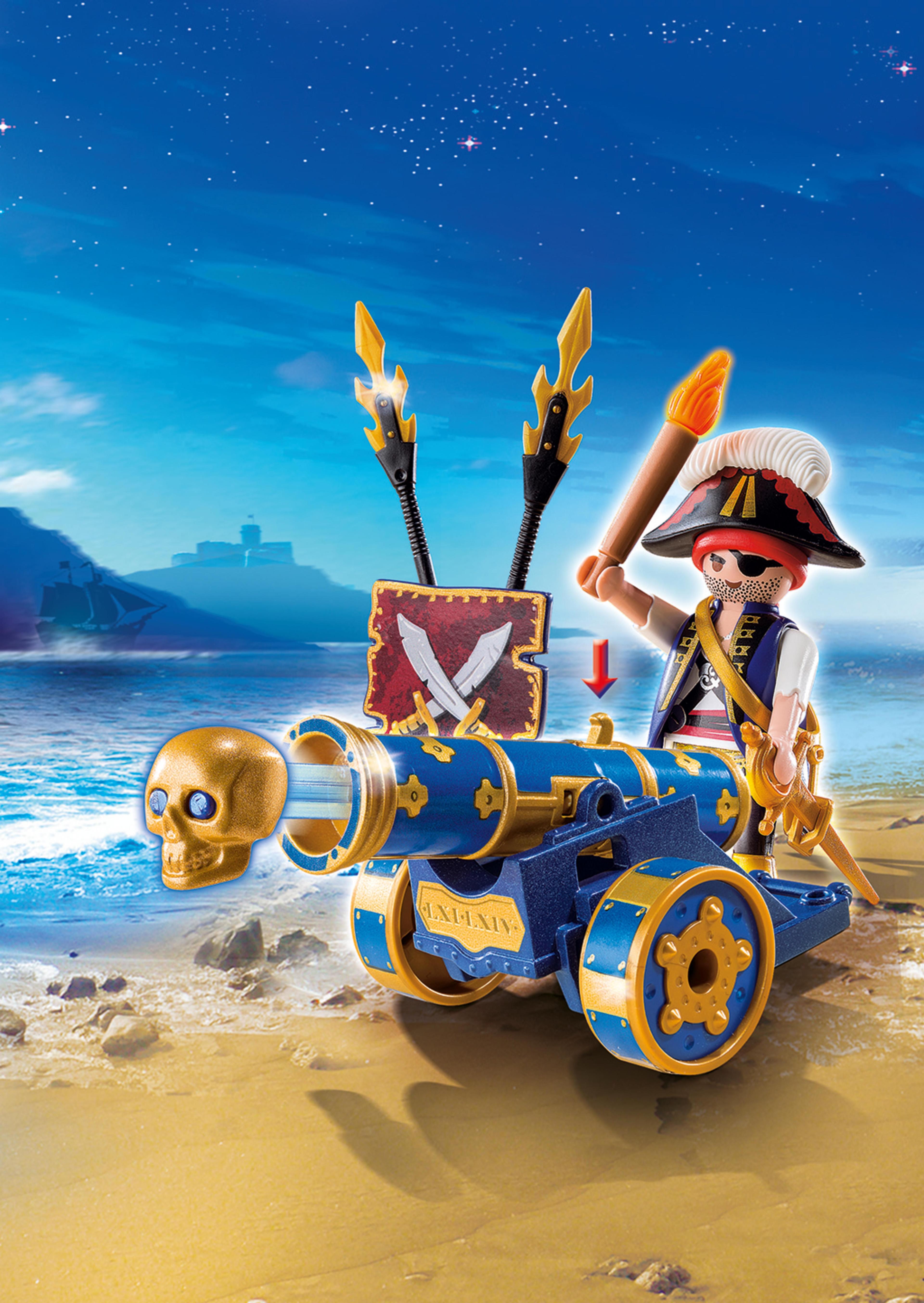 Playmobil Caños Interactivo Azul Con Pirata 6164-1