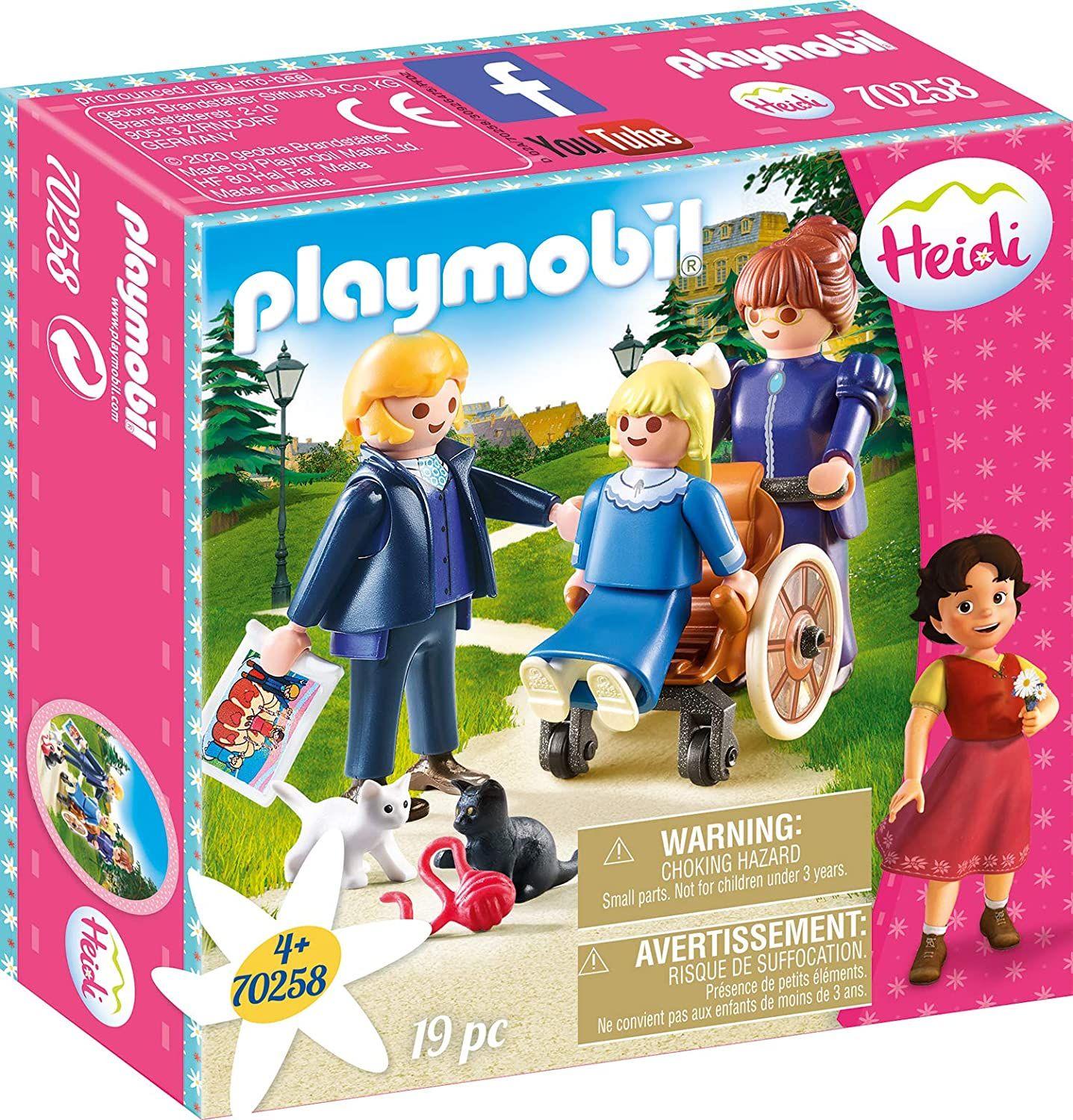 Playmobil Clara, Padre Y Srta Rottenmeier 70258-0