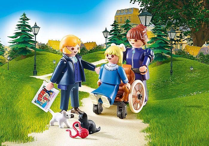 Playmobil Clara, Padre Y Srta Rottenmeier 70258-2