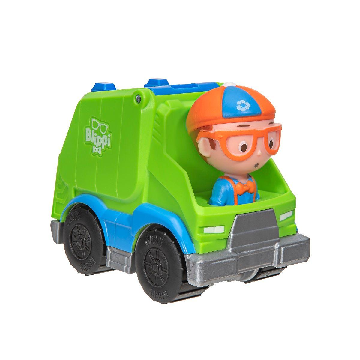 Blippi - Mini Vehículos - Camion Recolector De Basura-0