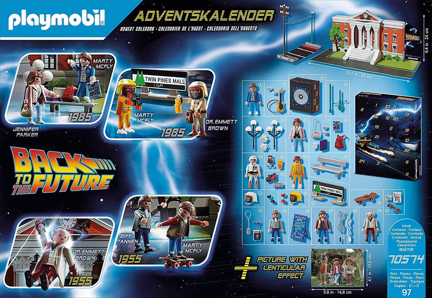 Playmobil Calendario Adviento Regreso al futuro 70574-3