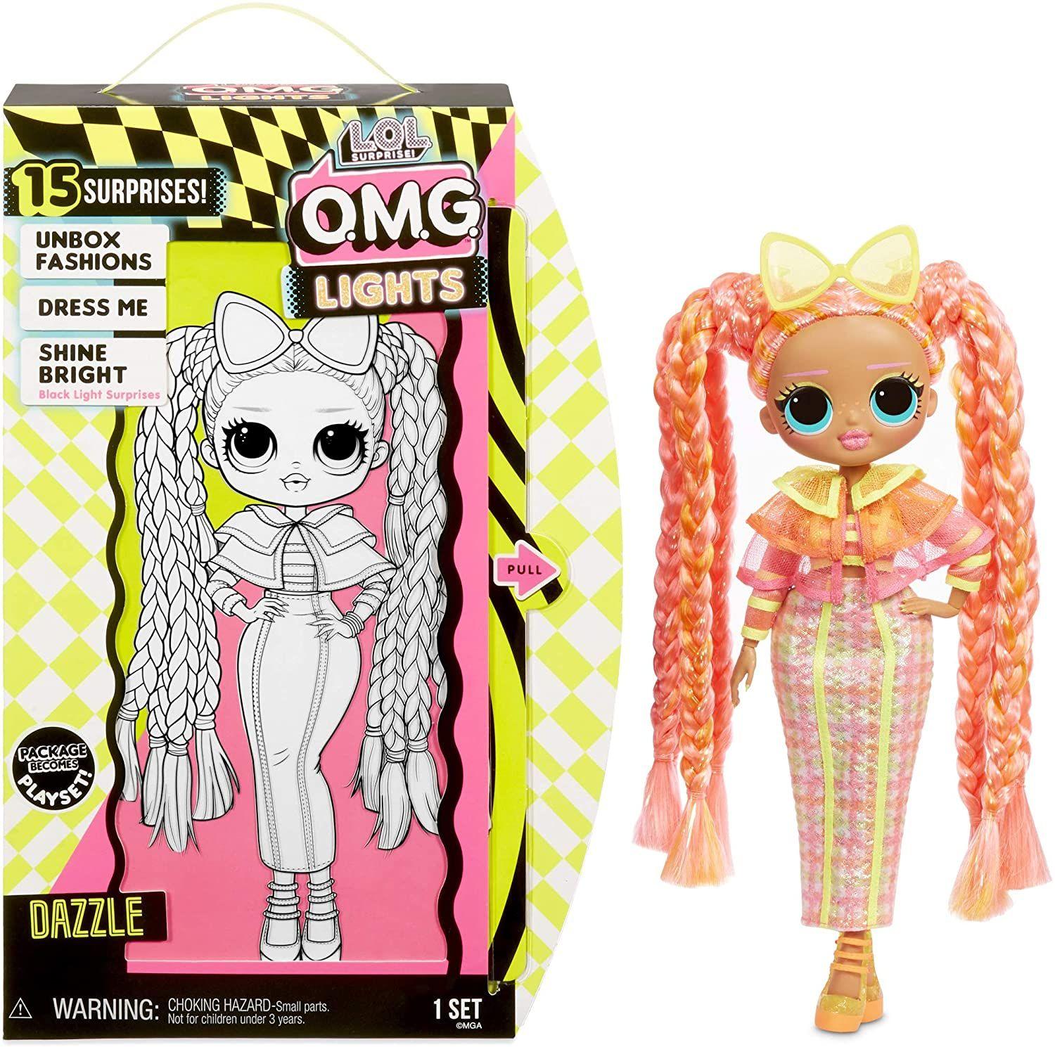Muñeca Lol Surprise Omg Lights Dazzle Con 15 Sorpresas-0