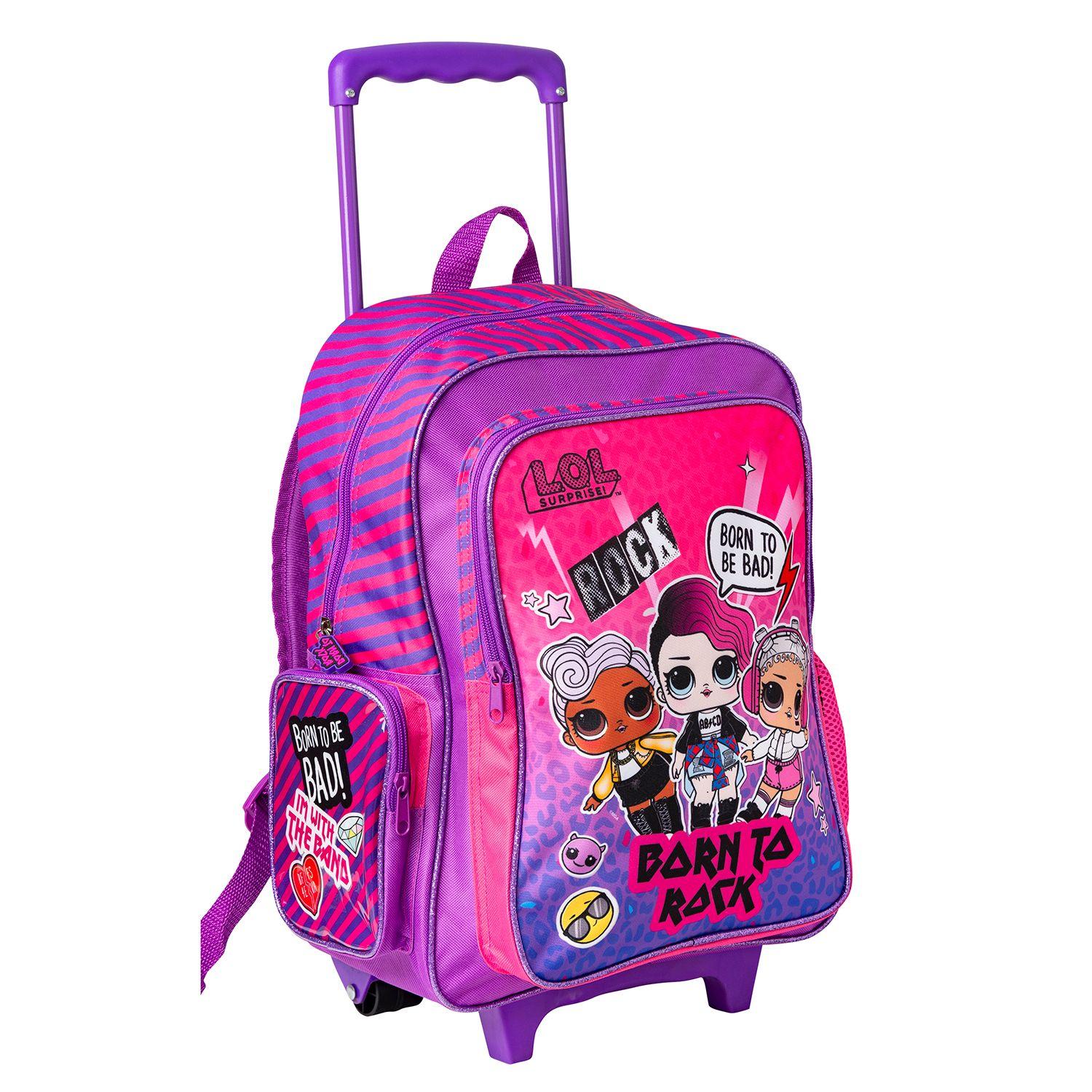 Mochila Con Ruedas Grande Lol-1