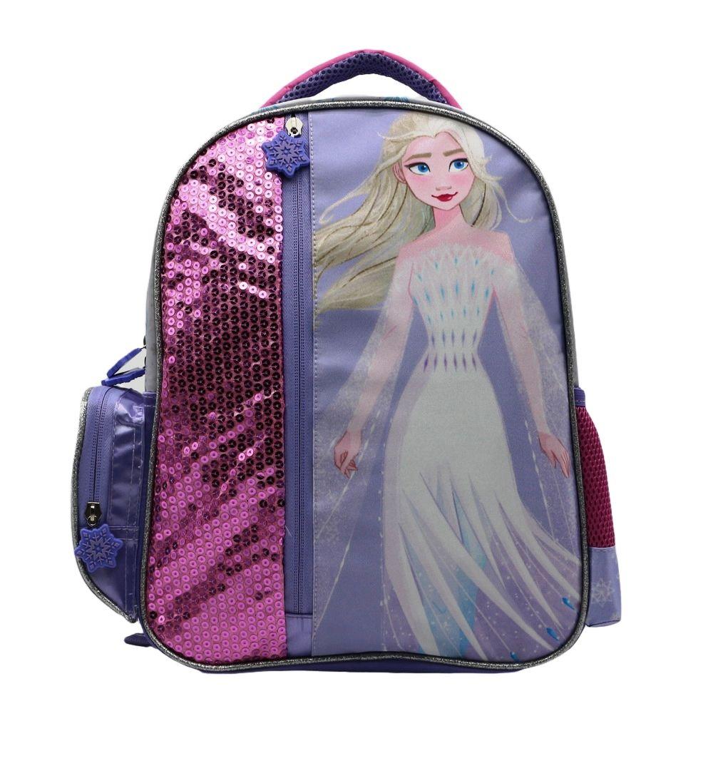 Mochila Satin-Lentejuelas Frozen 14"-0