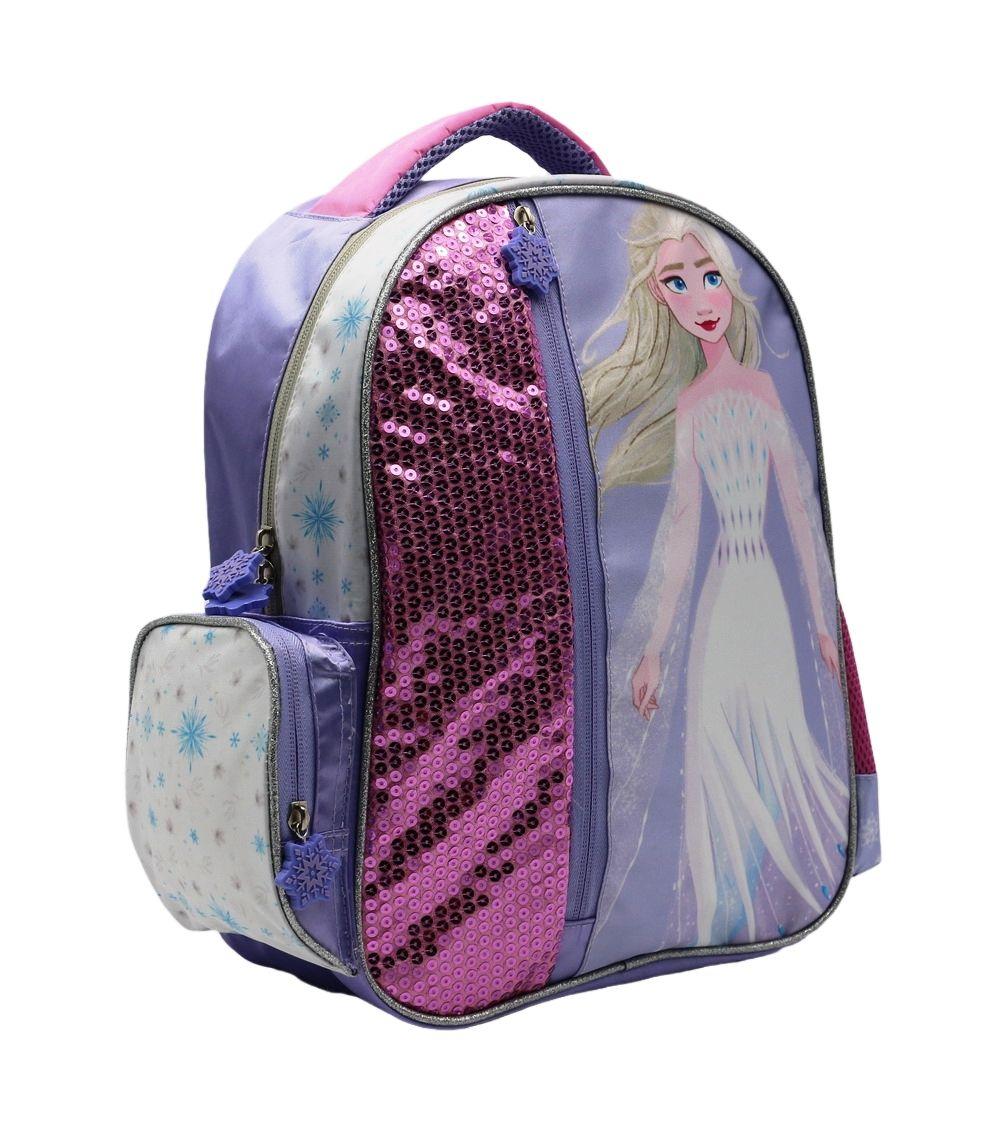 Mochila Satin-Lentejuelas Frozen 14"-1