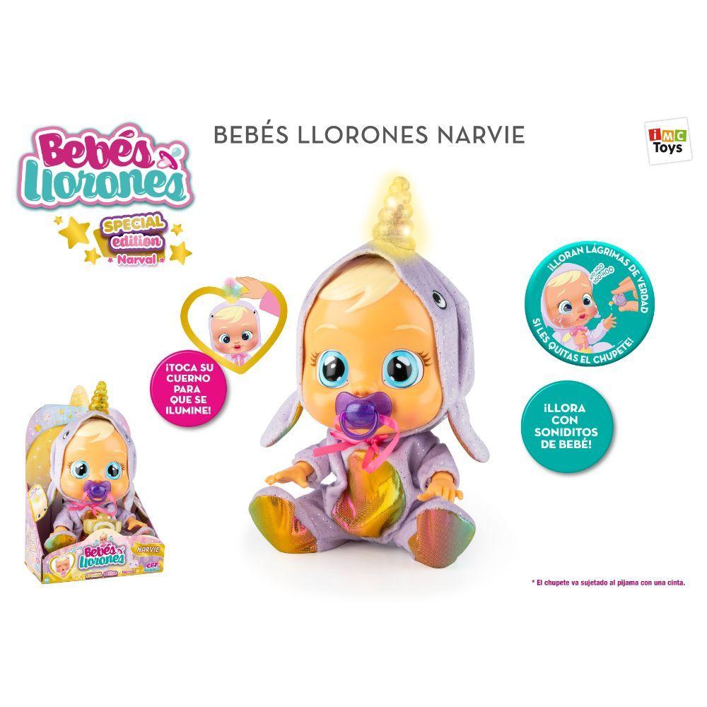 Muñeca Bebe Llorones Narvie-5
