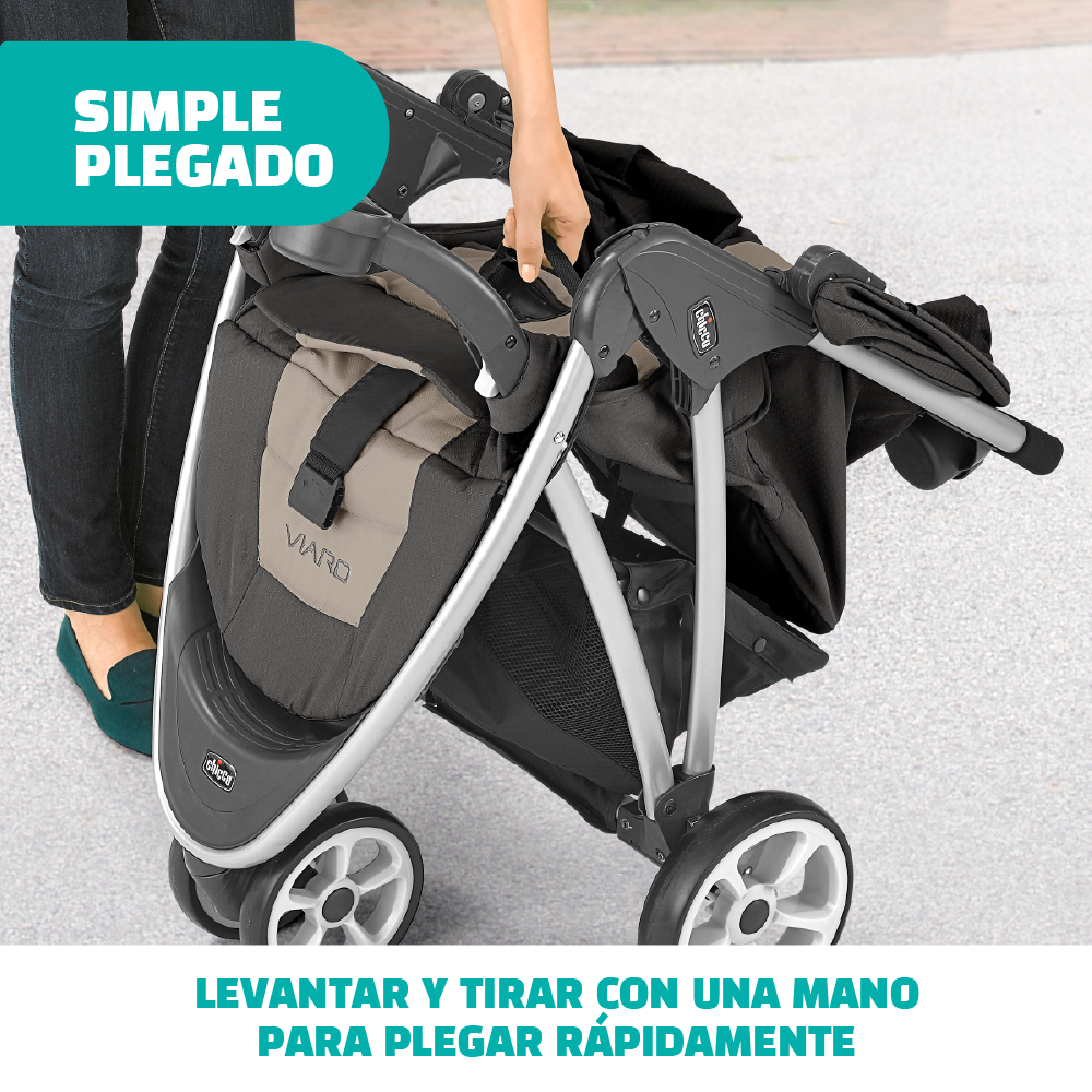 Coche Travel System Chicco Viaro con Huevito Keyfit 30-2