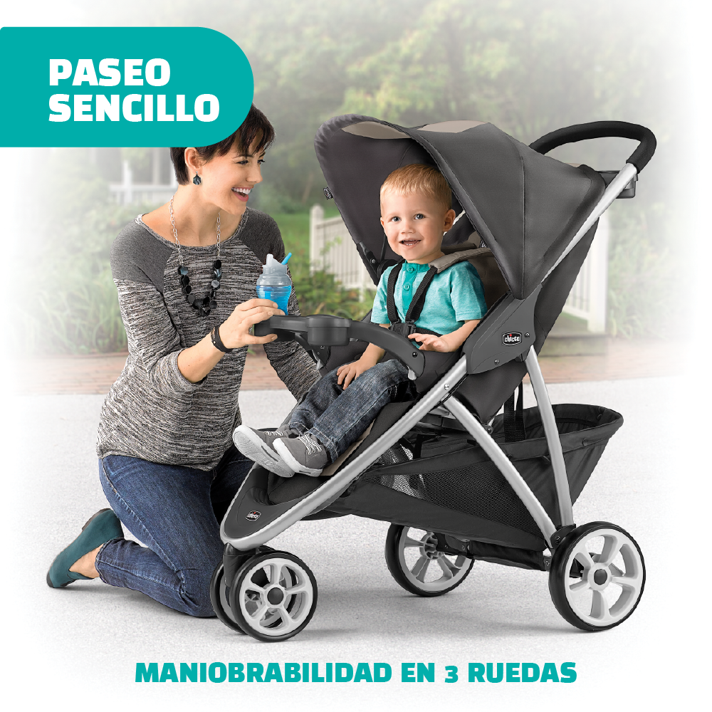 Coche Travel System Chicco Viaro con Huevito Keyfit 30-5