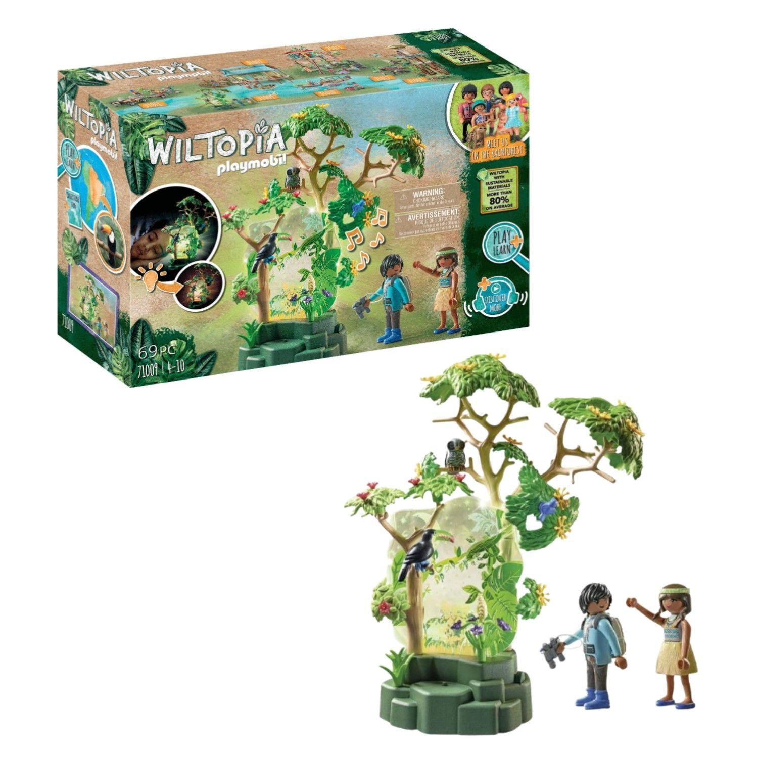 Playmobil Wiltopia - Selva Tropical Luz Nocturna - 71009-0