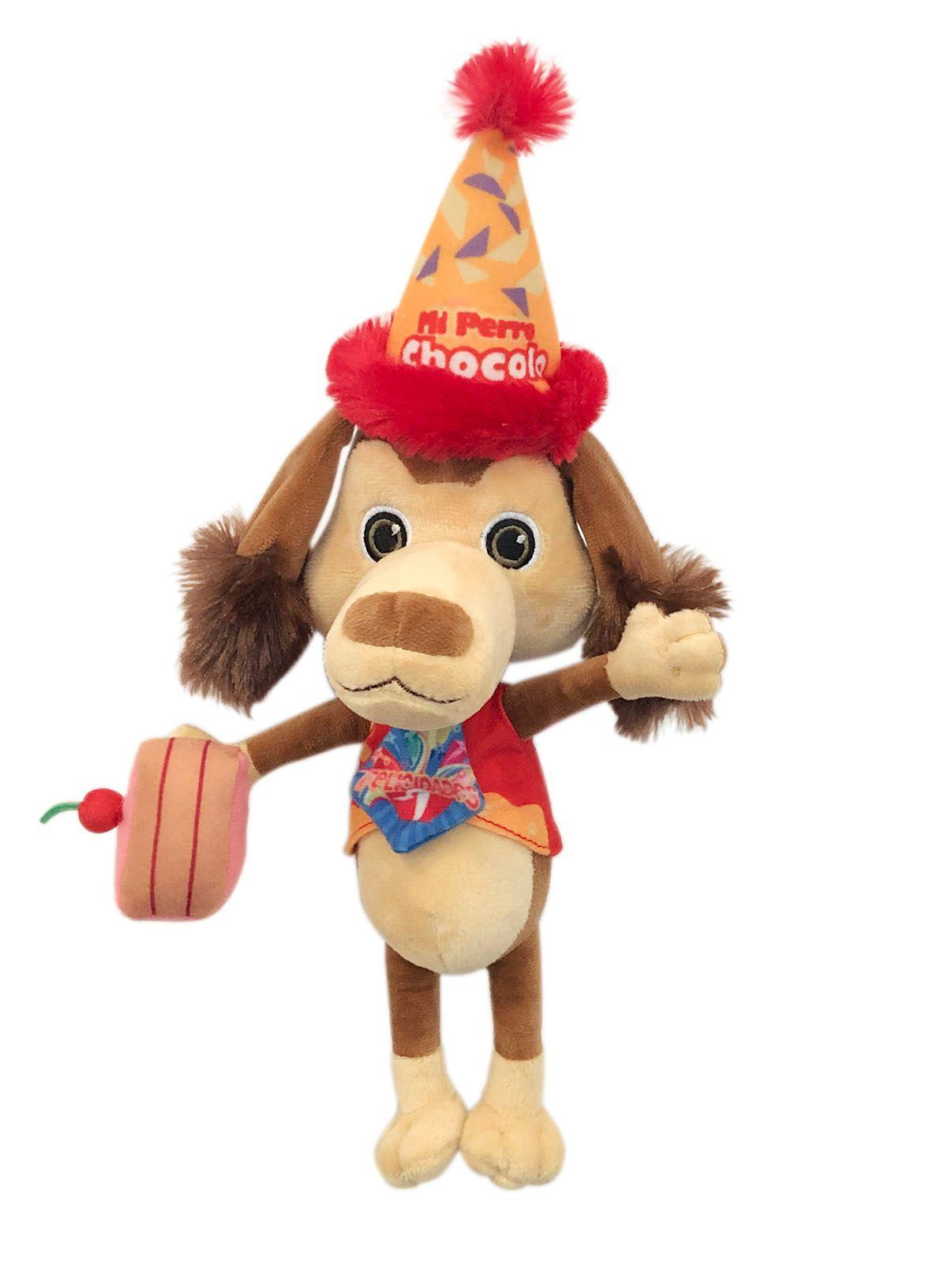 Peluche Interactivo Perro Chocolo Party-0