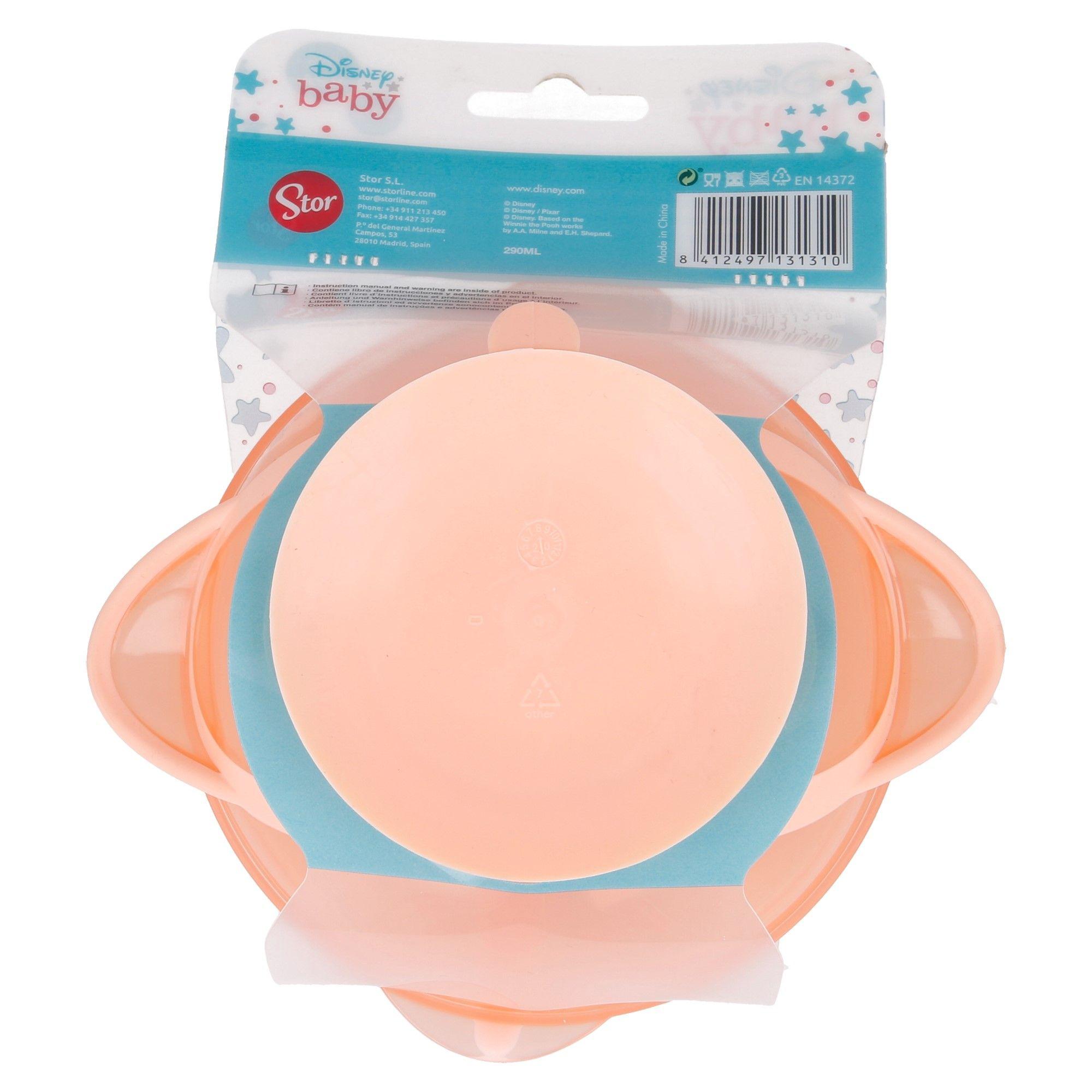 Set Bowl Con Tapa Y Cuchara Disney Baby Minnie-2