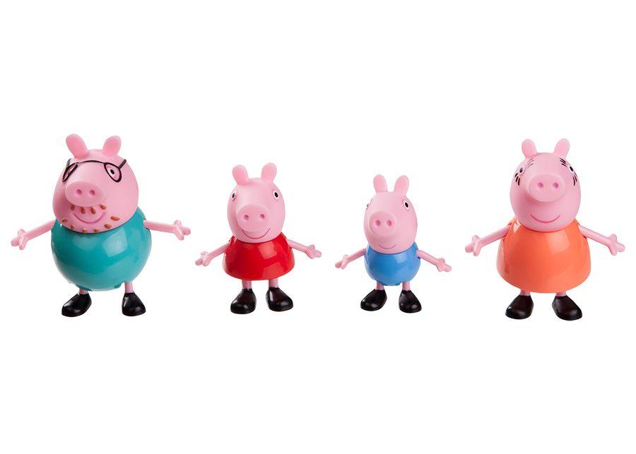 Peppa Pig Family - Pack De 4 Figuras-0