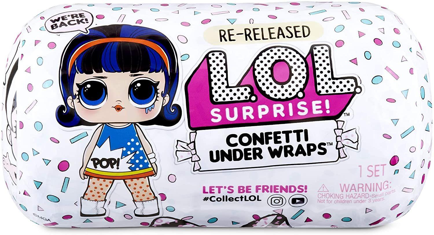 Lol Surprise Confetti Under Wraps Muñeca 15 Sorpresas-0