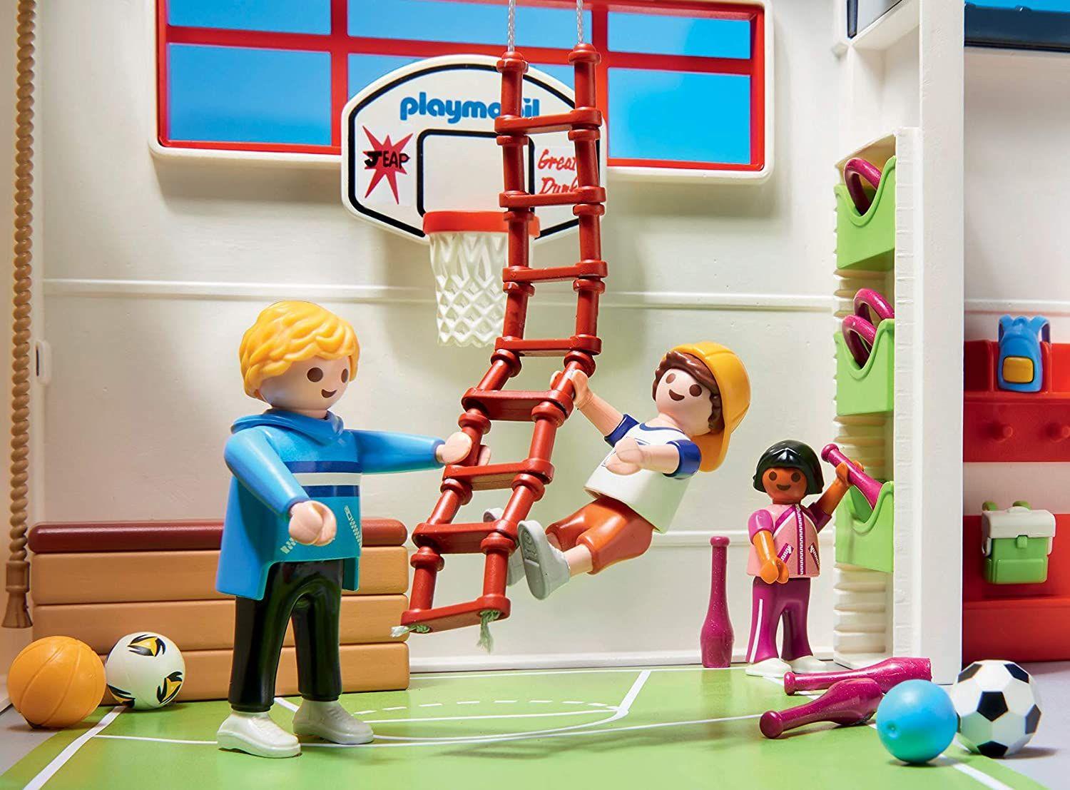 Playmobil Juego De Construcción De Gimnasio 9454-3