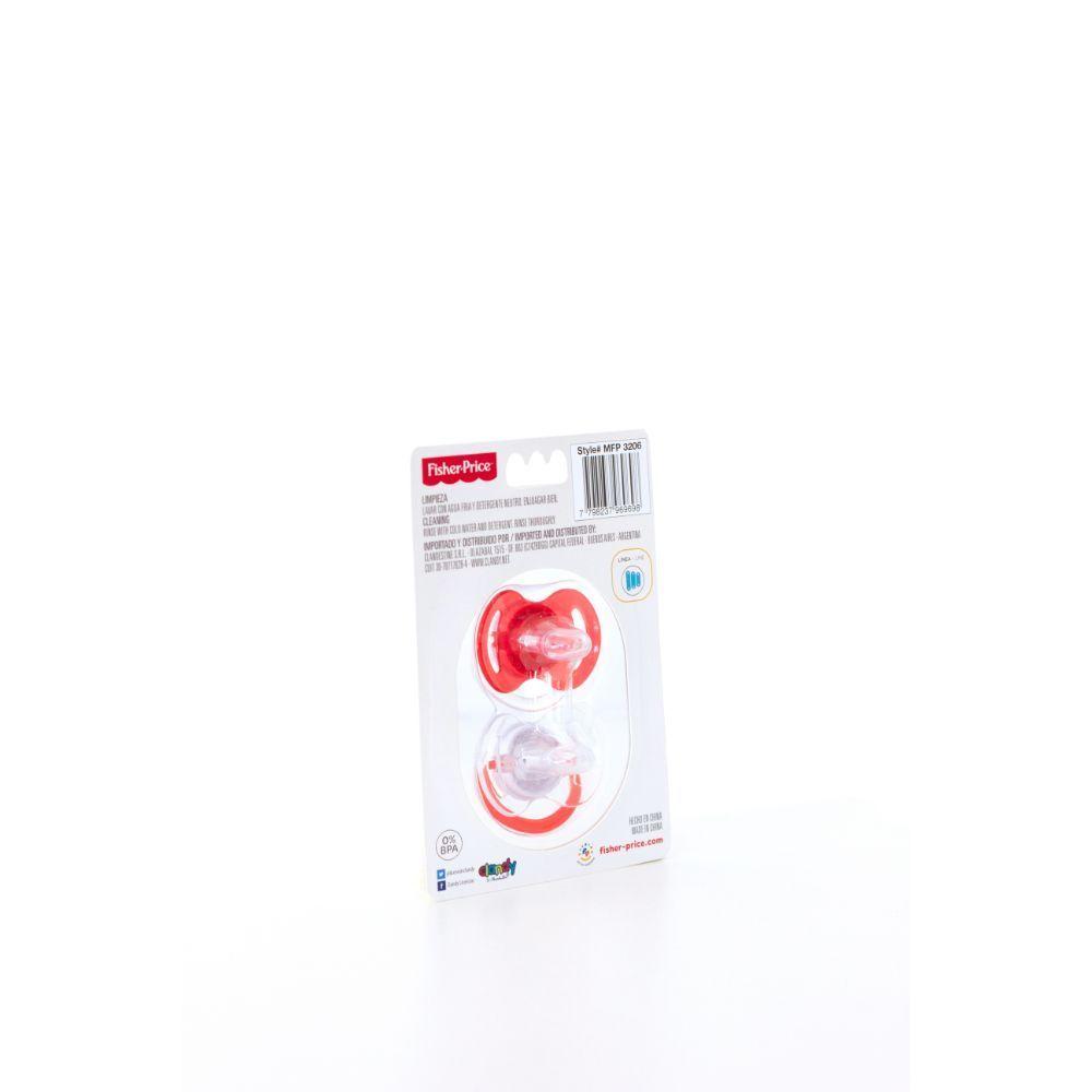 Pack de 2 Chupetes de Entretención Fisher Price 6 a 18 M-4