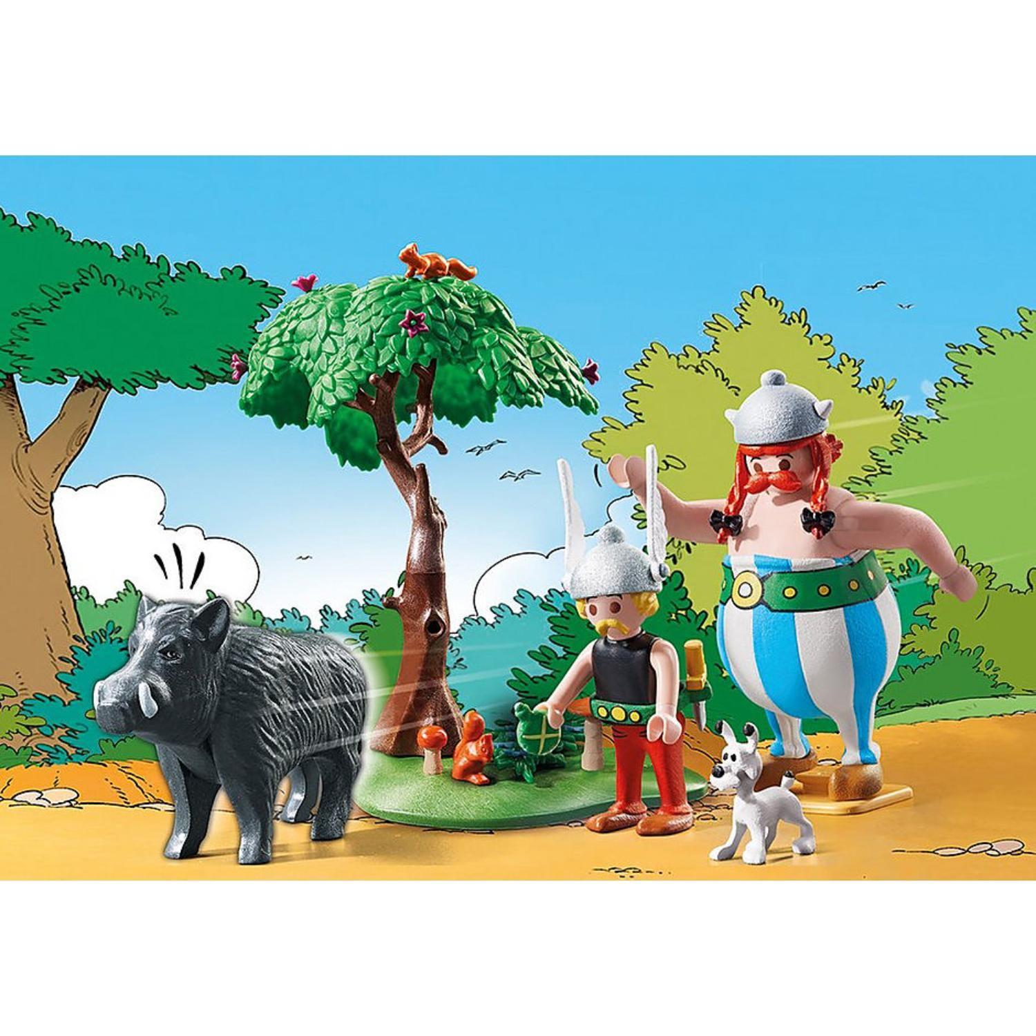 Playmobil Astérix: La Caza del Jabalí - 71160-3