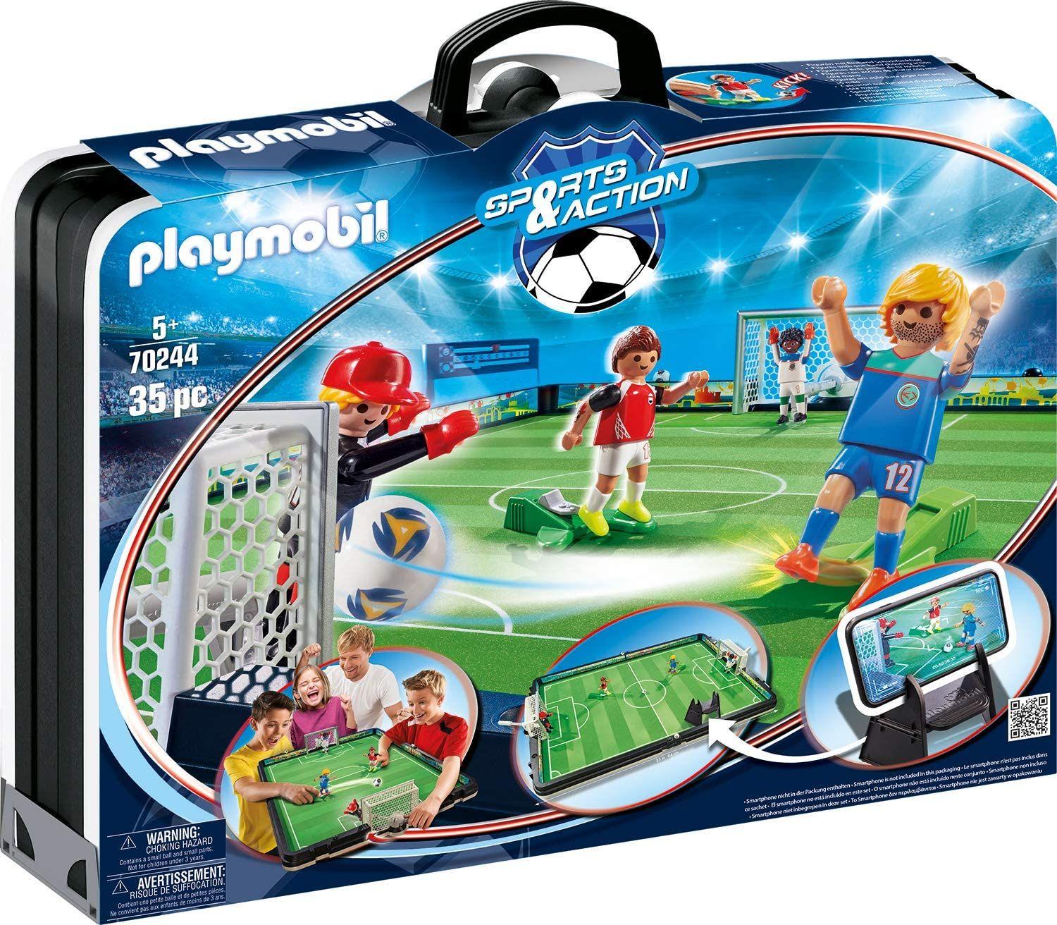 Playmobil Campo De Futbol Maletín 70244-0