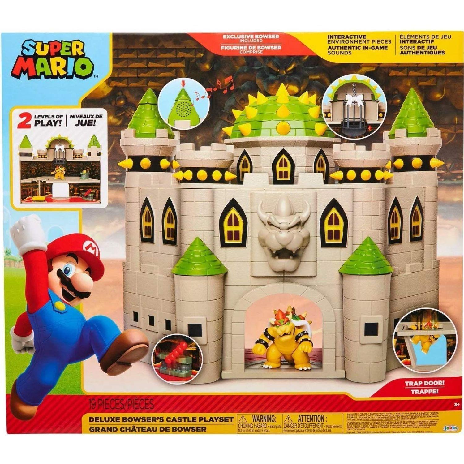 Playset Castillo de Bowser Deluxe Nintendo Super Mario-8