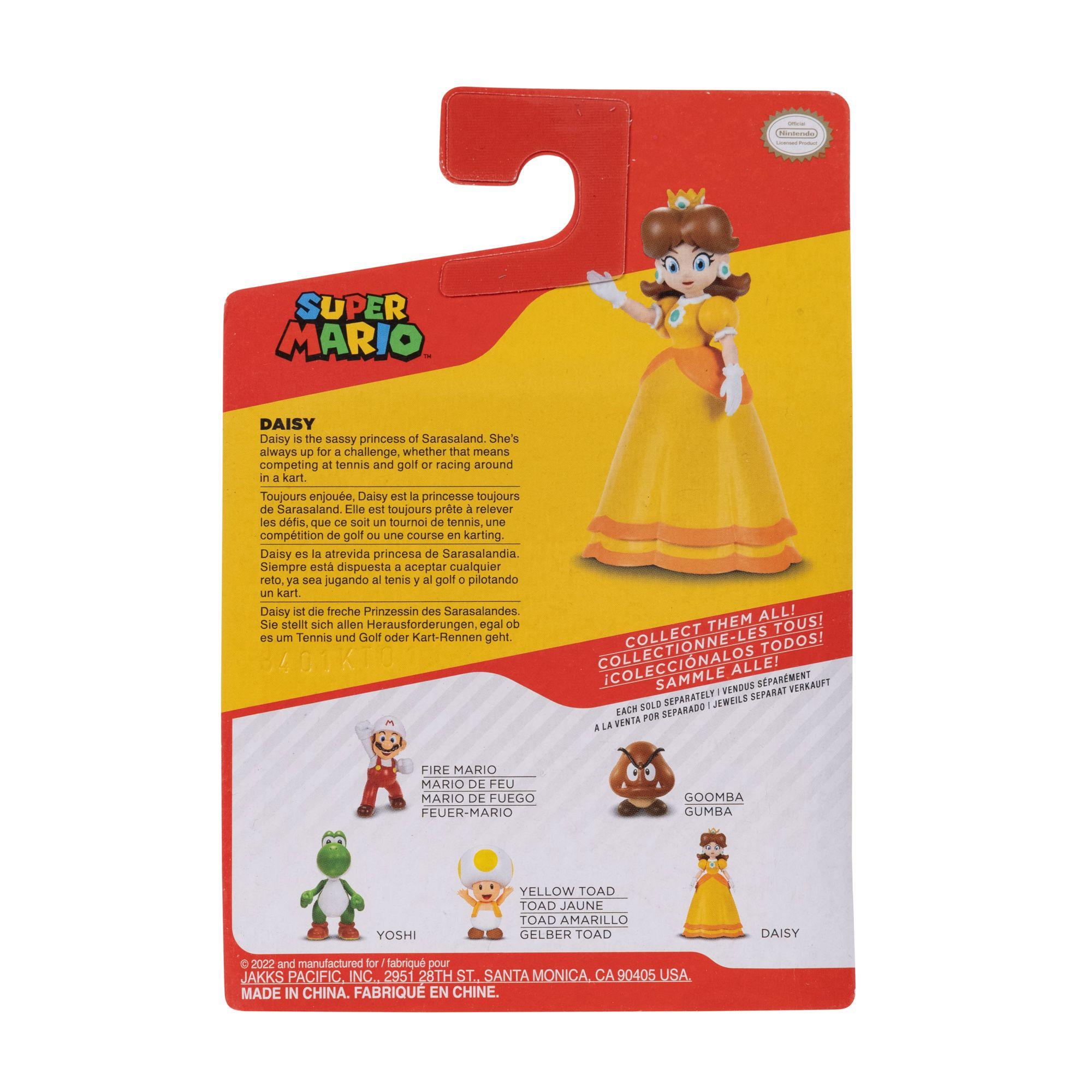 Figura de Daisy 2,5" Super Mario-6