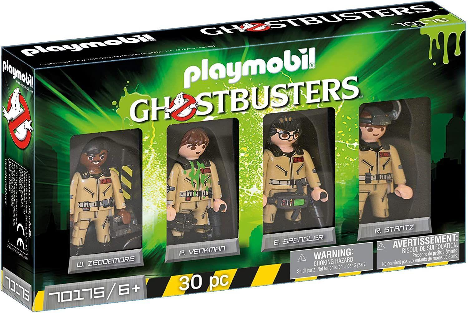 Playmobil Set Ghostbusters 4 Figuras Coleccionistas 70175-0