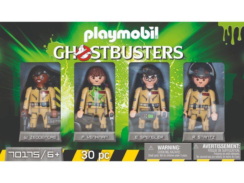 Playmobil Set Ghostbusters 4 Figuras Coleccionistas 70175-2