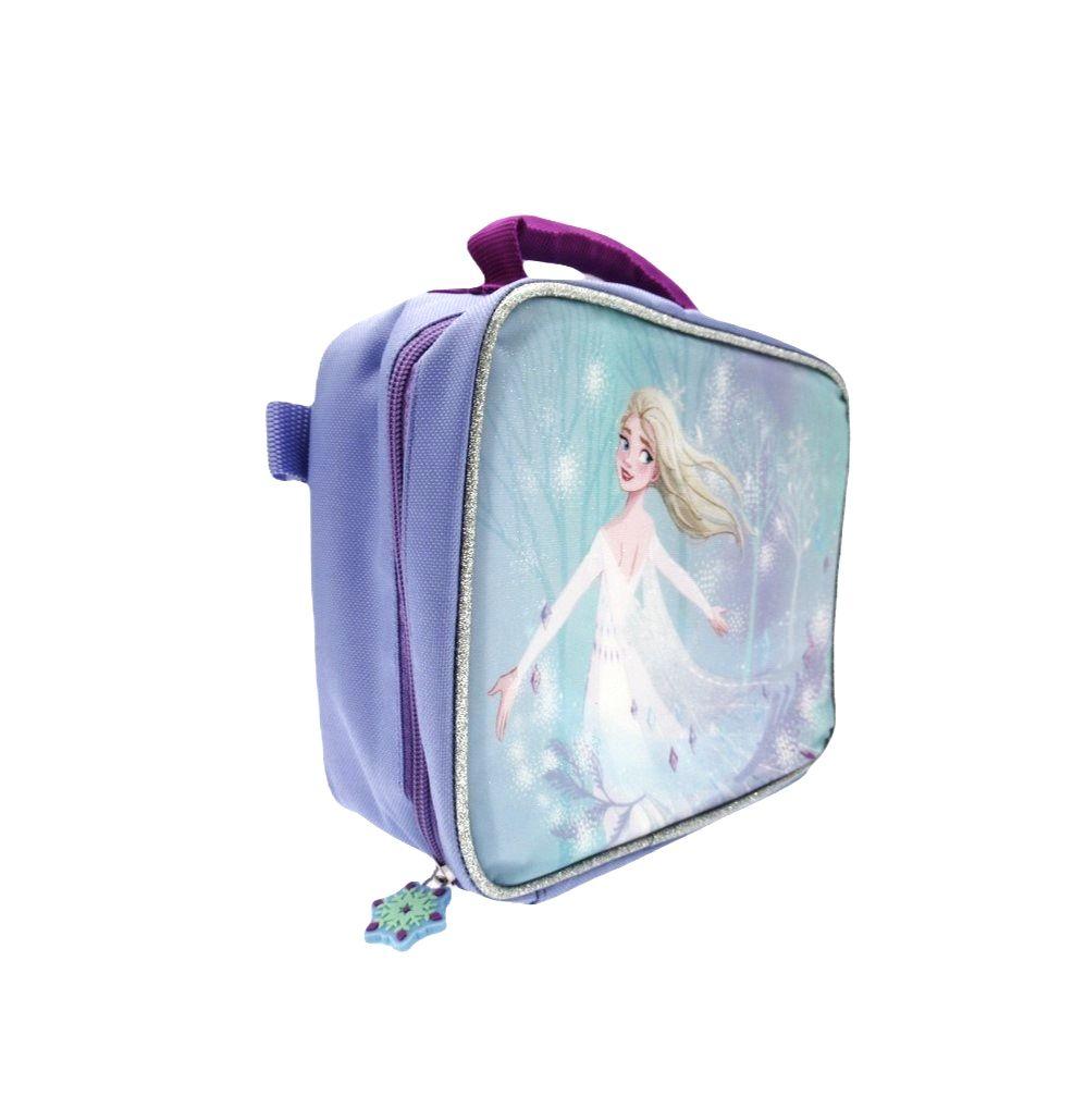Mochila con lonchera infantil frozen-4