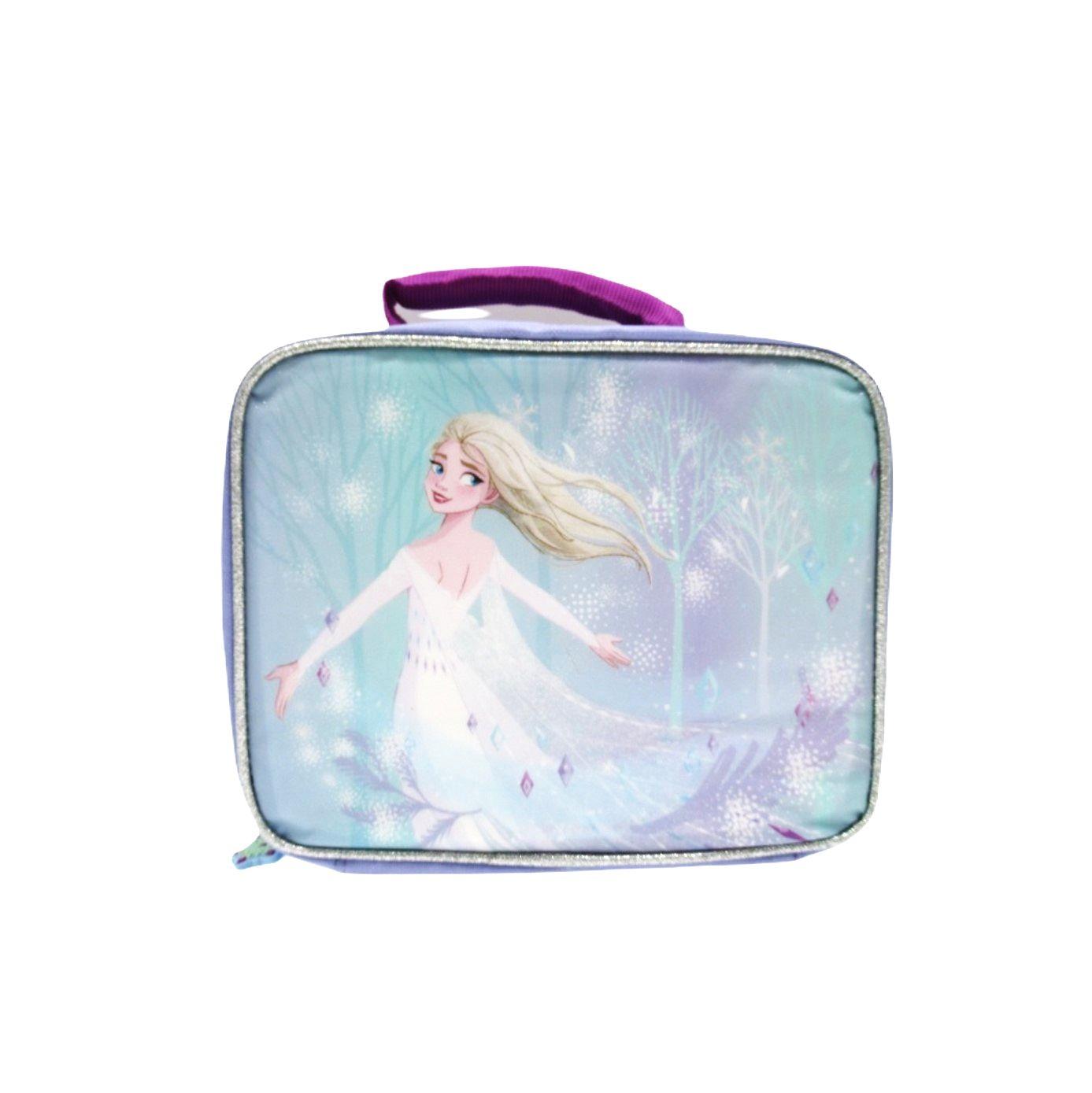 Mochila con lonchera infantil frozen-5