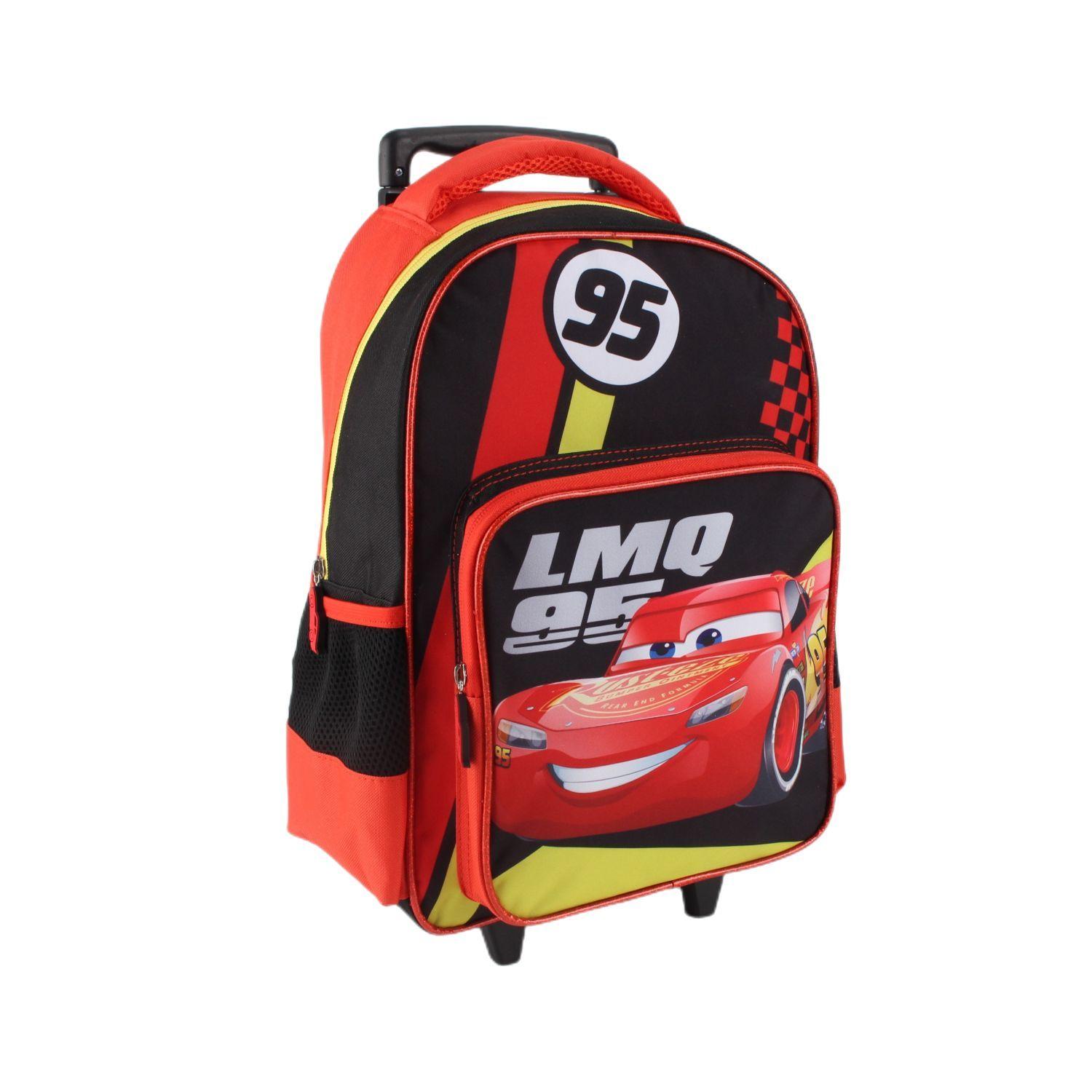 Set 3 Piezas Mochila 15" + Lonchera + Estuche Cars-1