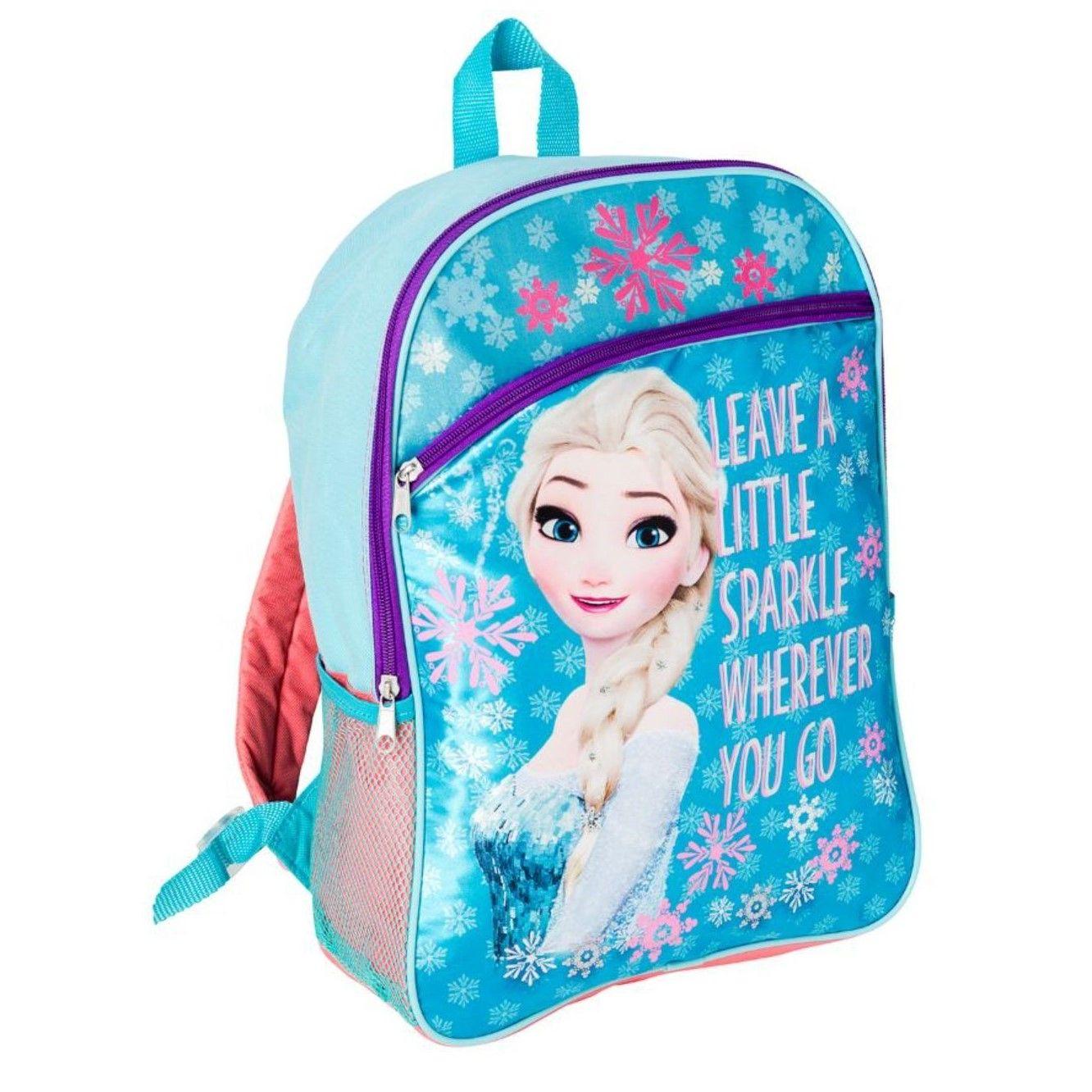Mochila Escolar Frozen Elsa 16"-1