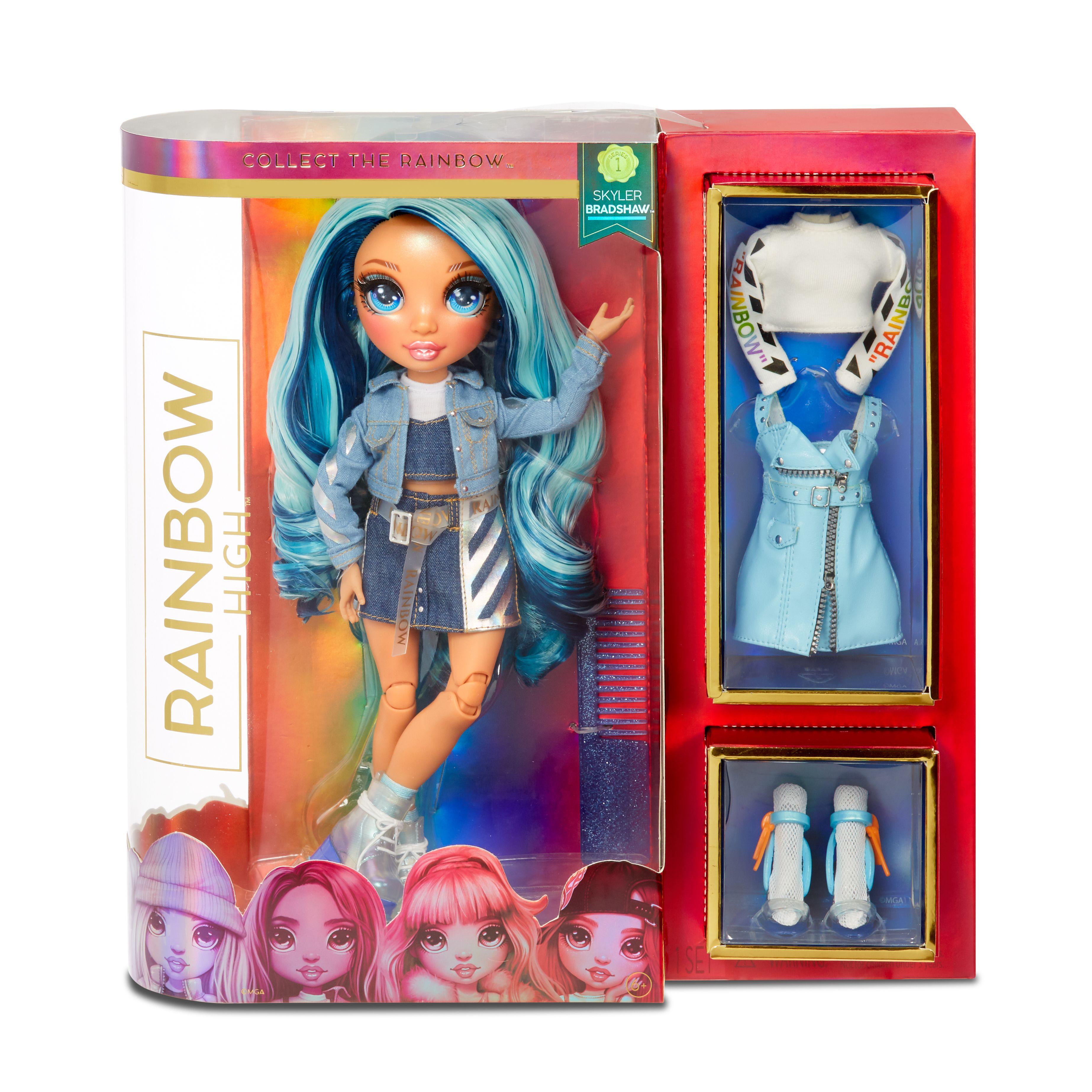 Rainbow High - Skyler Bradshaw Muñeca En Azul -4