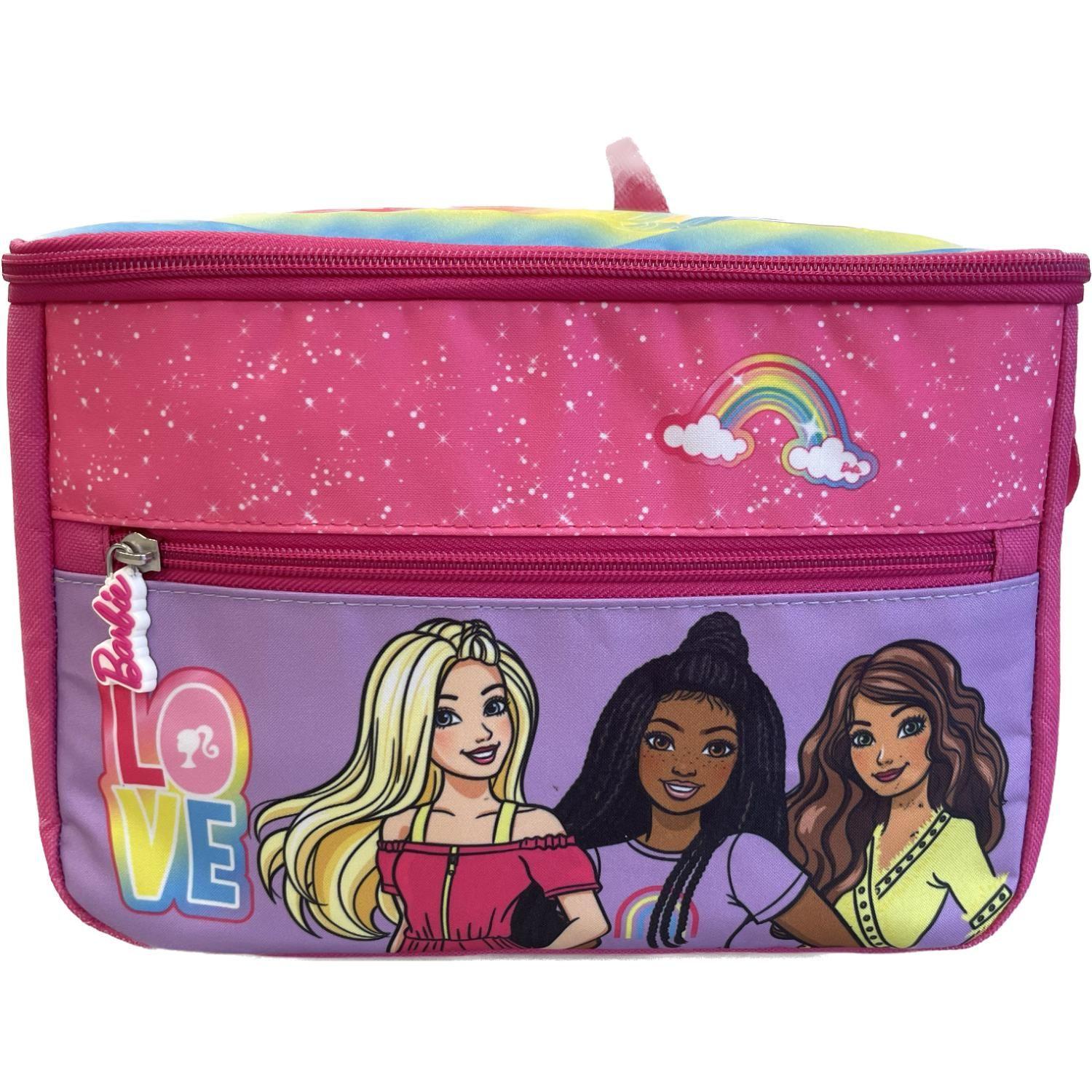Lonchera Infantil Cuadrada Barbie-0