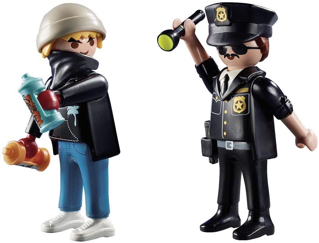 Playmobil Duo - Policía y Vándalo 70822-1