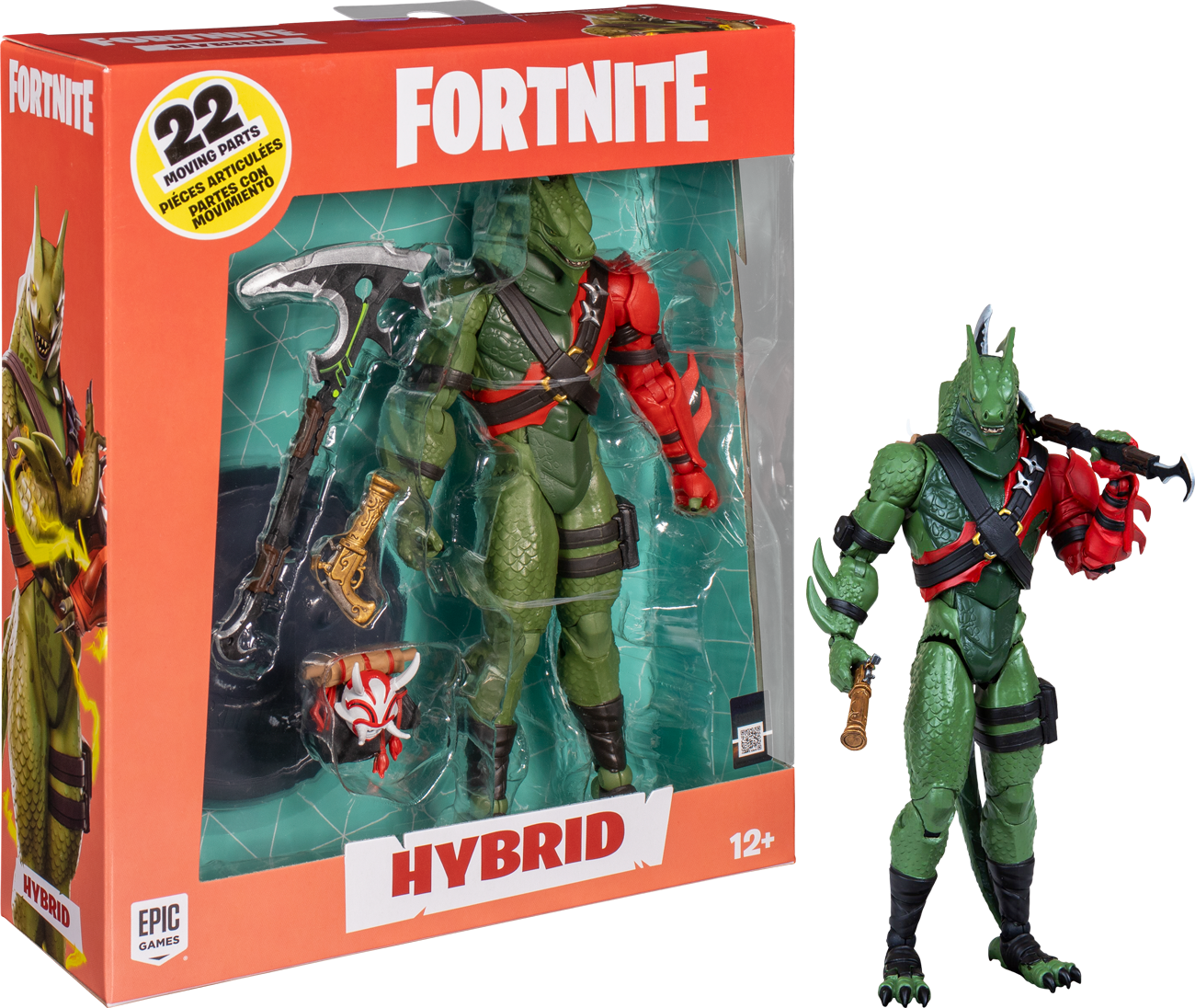 Figura Acción 7" + Accesorios Fortnite Hybrid Stage 3-0