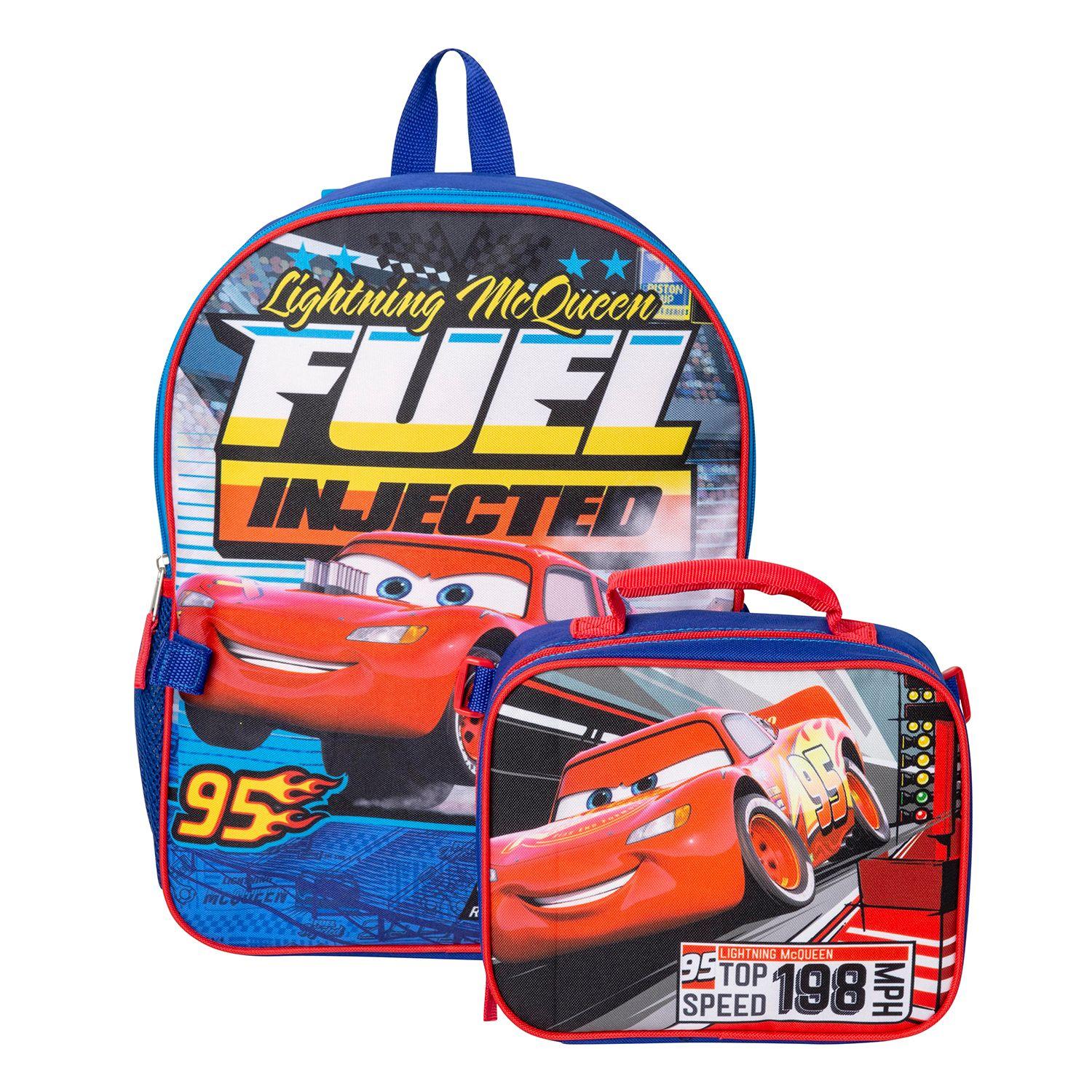 Mochila Con Lonchera Cars-2