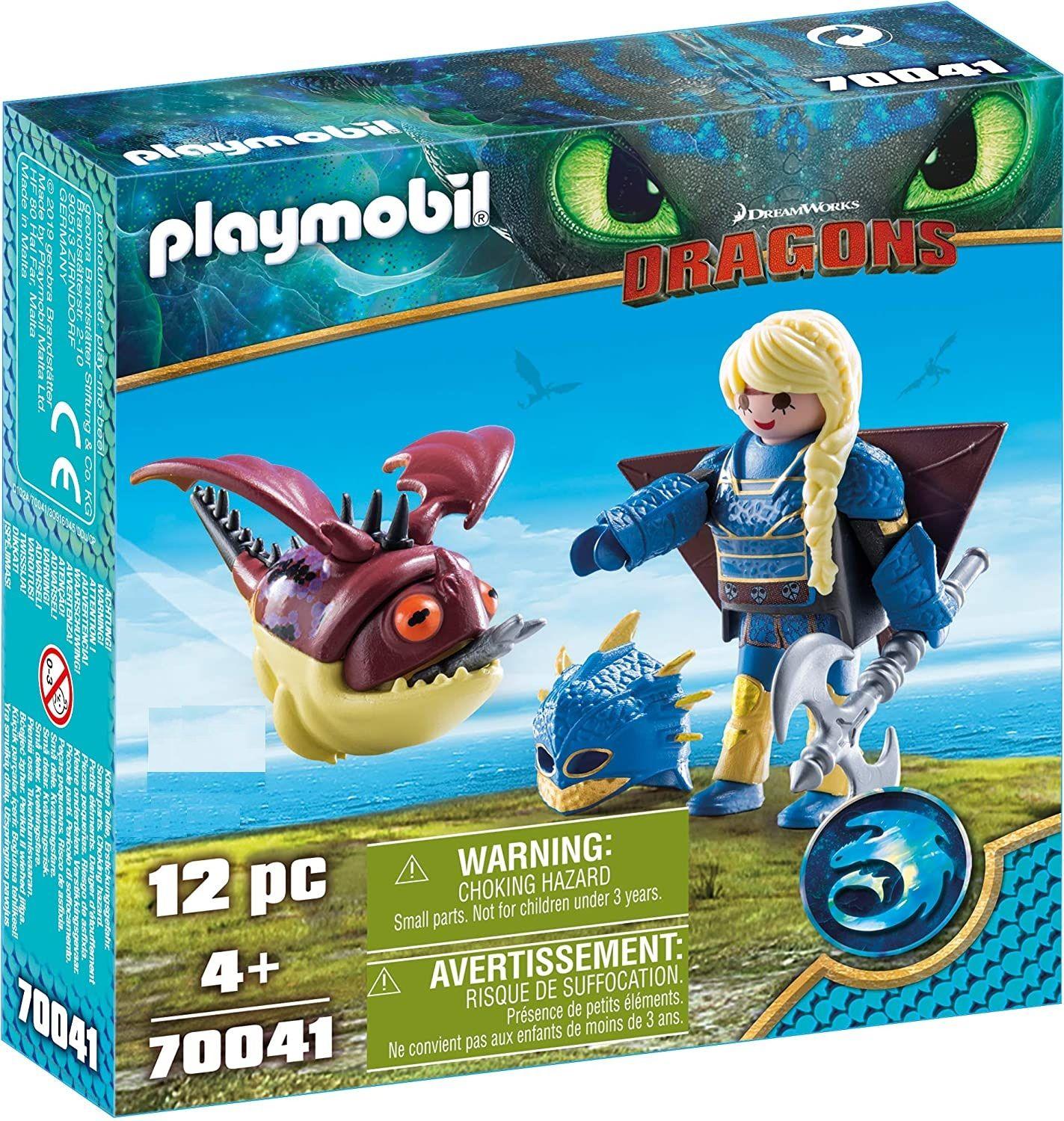 Playmobil Astrid Con Traje Volador Y Globoglob 70041-0