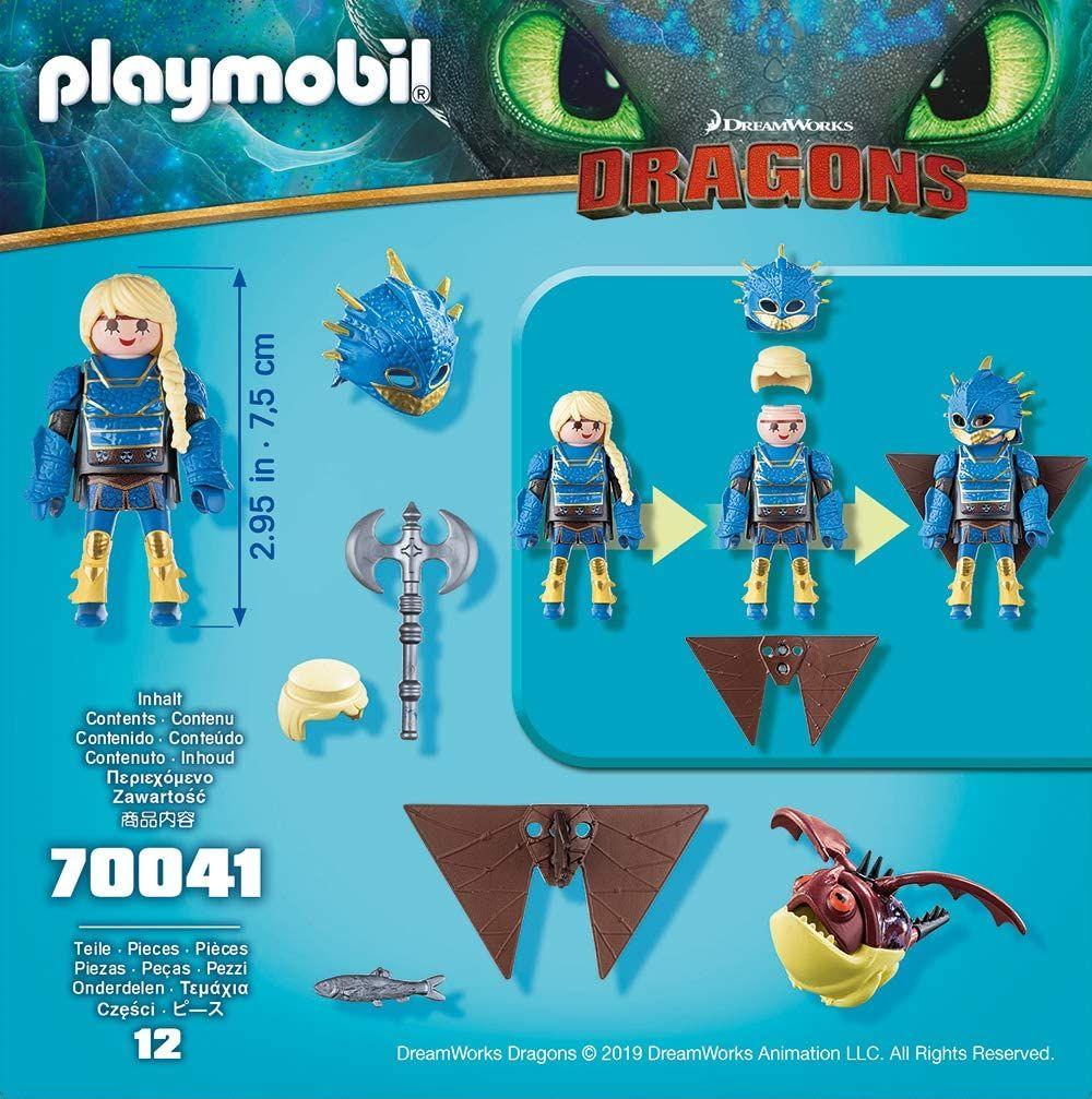 Playmobil Astrid Con Traje Volador Y Globoglob 70041-1