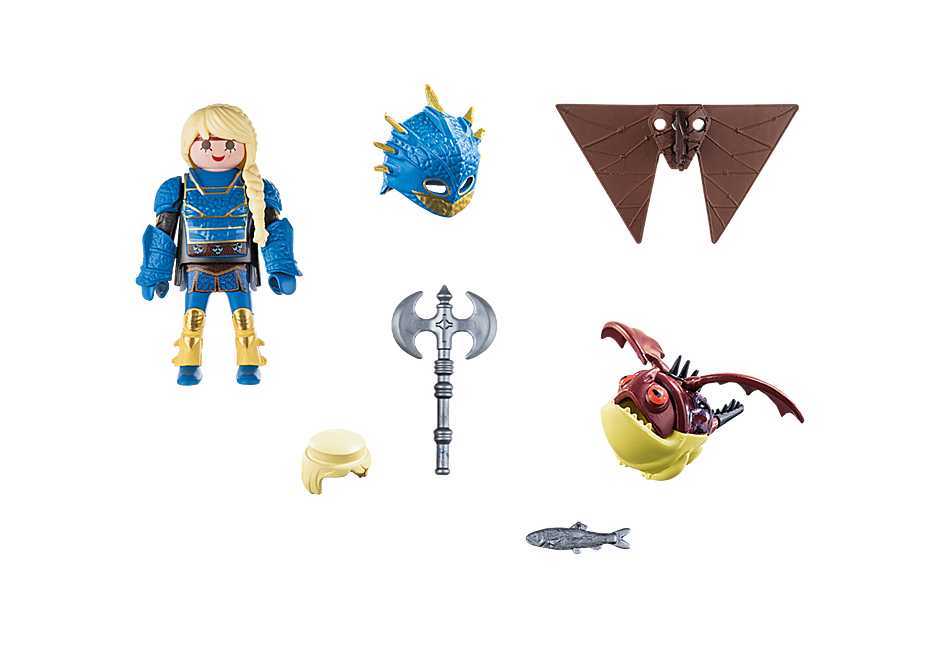 Playmobil Astrid Con Traje Volador Y Globoglob 70041-2